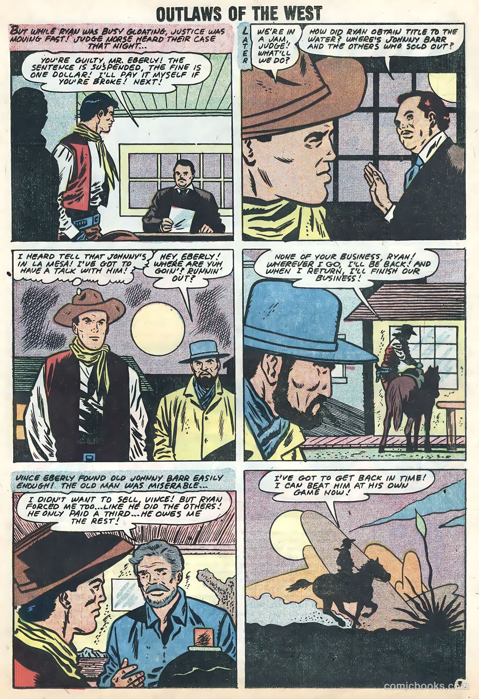 Outlaws of the West #16 — page 21 of 36