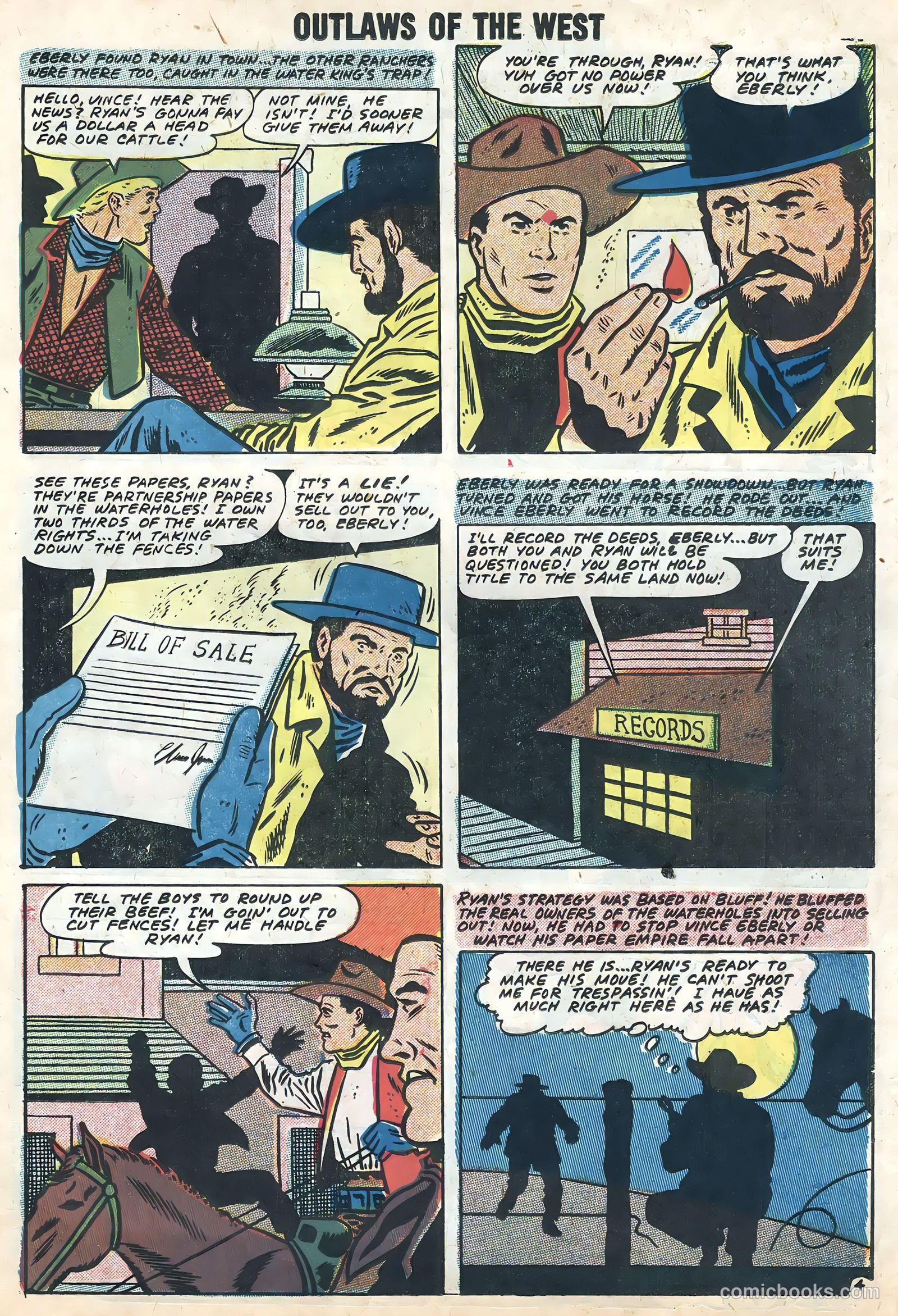 Outlaws of the West #16 — page 23 of 36