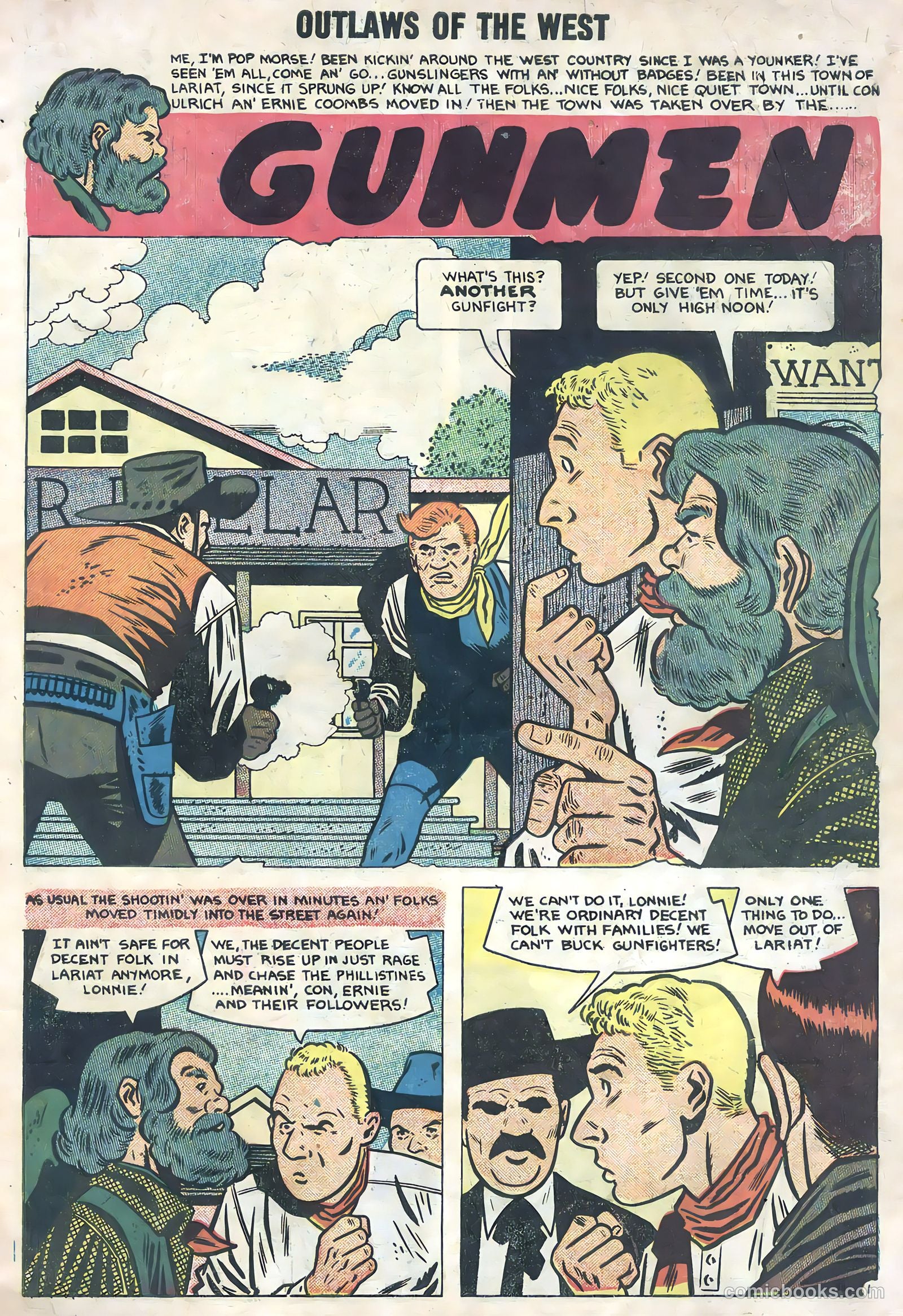 Outlaws of the West #17 — page 3 of 36