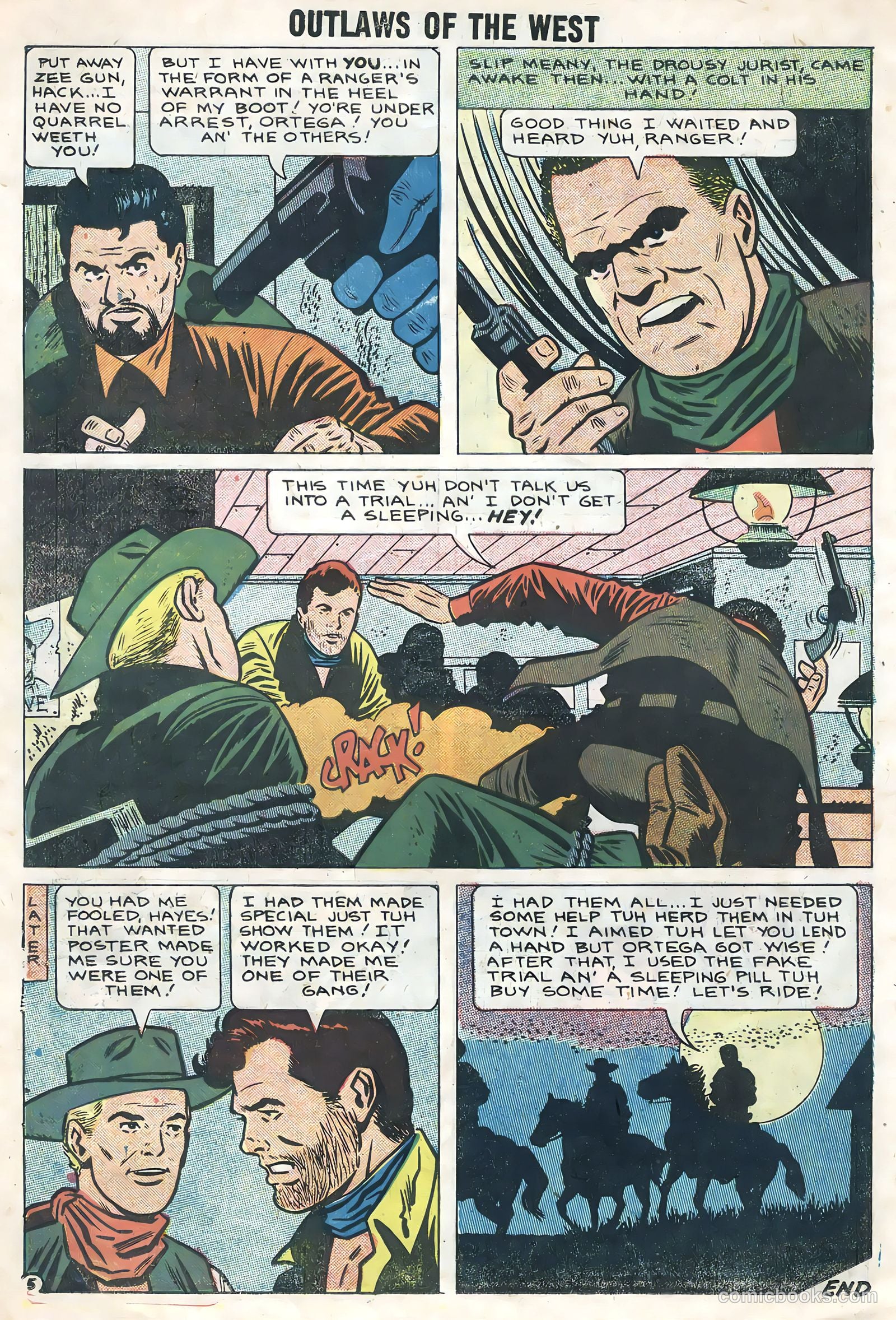 Outlaws of the West #17 — page 14 of 36