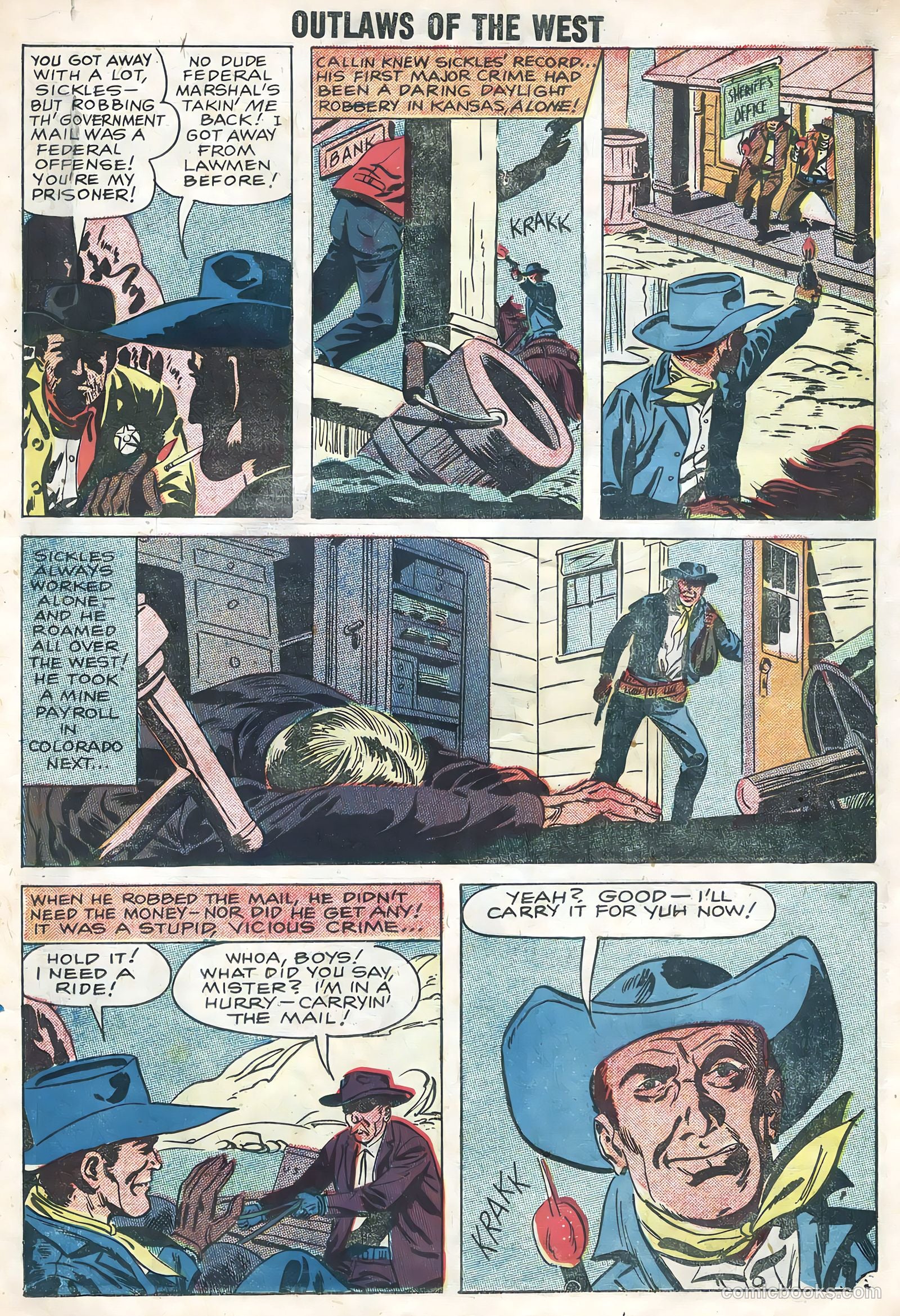 Outlaws of the West #17 — page 19 of 36