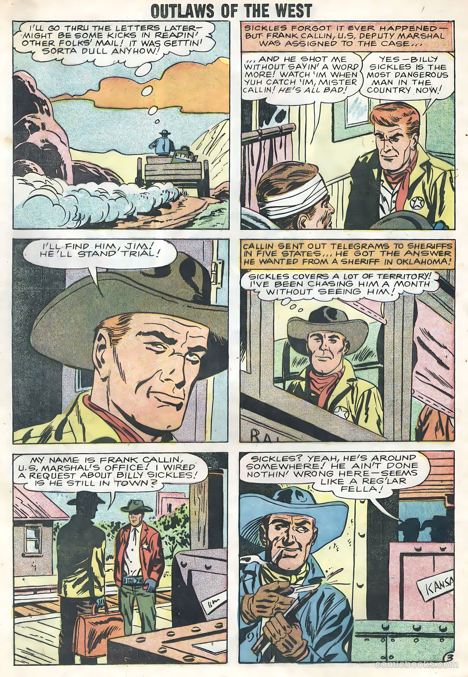 Outlaws of the West #17 — page 20 of 36