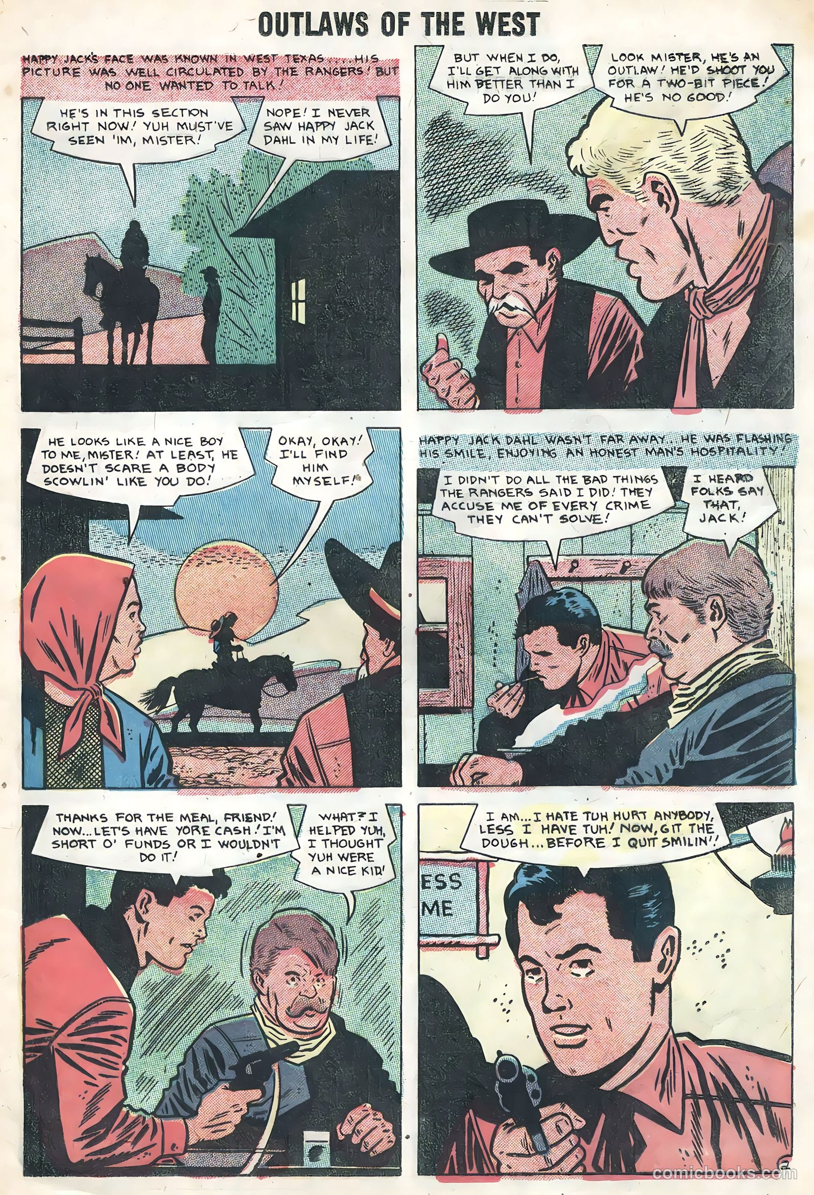 Outlaws of the West #17 — page 25 of 36