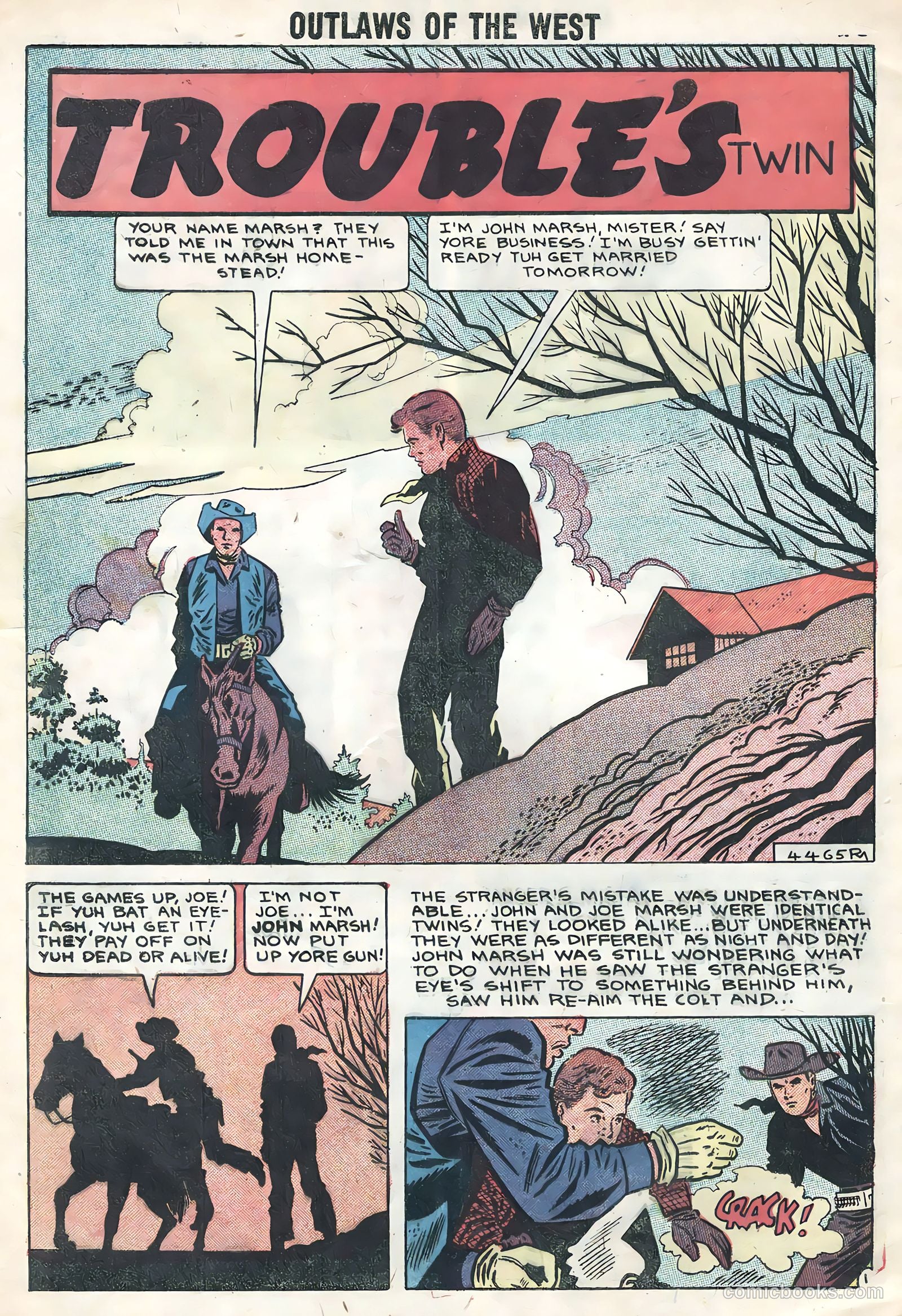 Outlaws of the West #17 — page 28 of 36