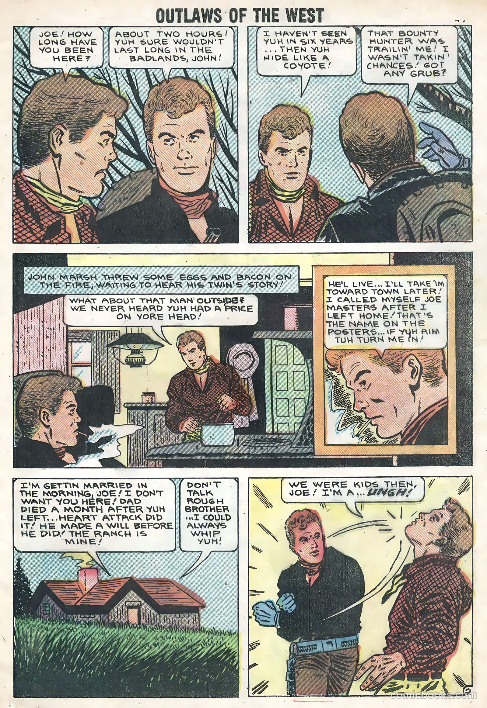 Outlaws of the West #17 — page 29 of 36