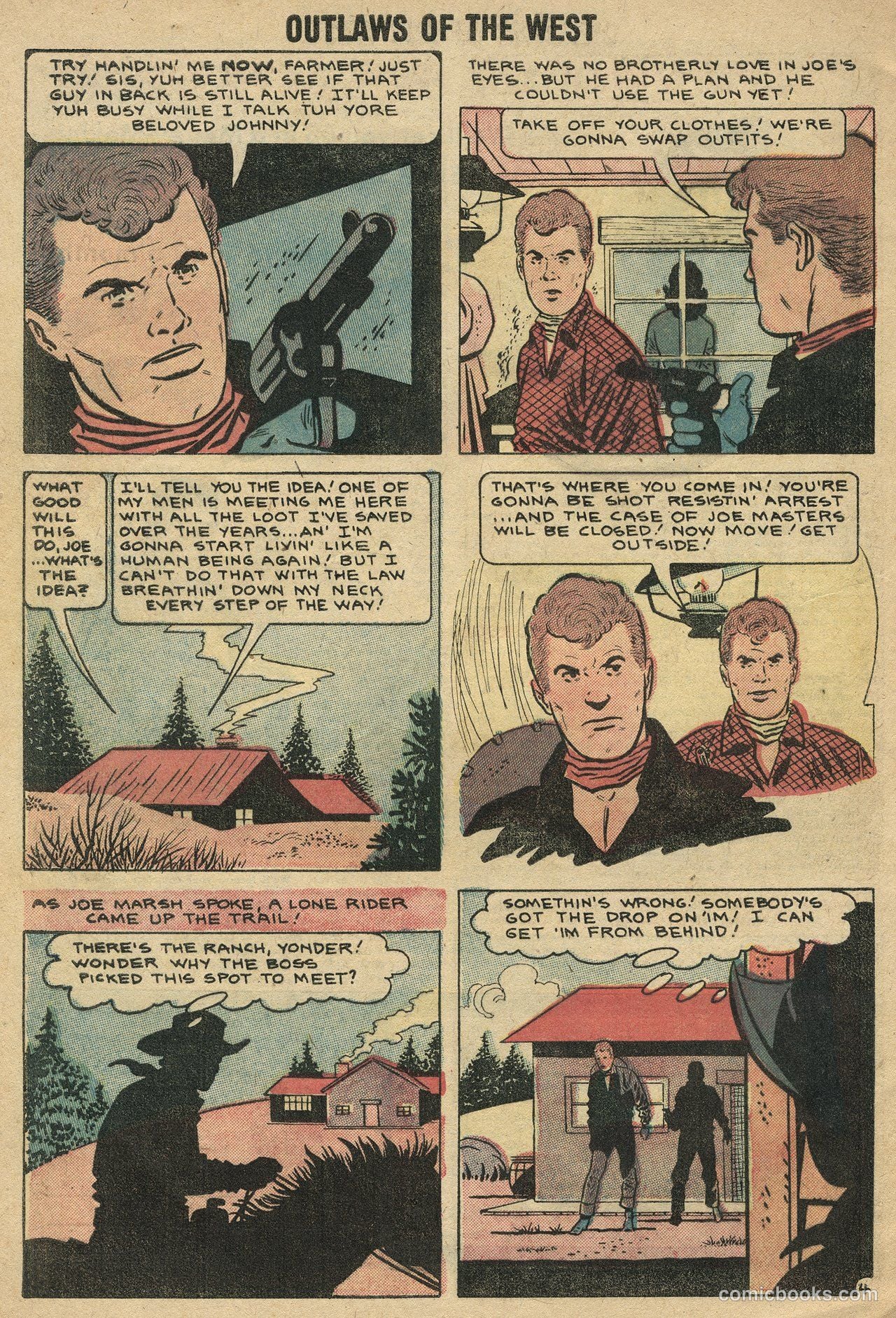 Outlaws of the West #17 — page 32 of 36