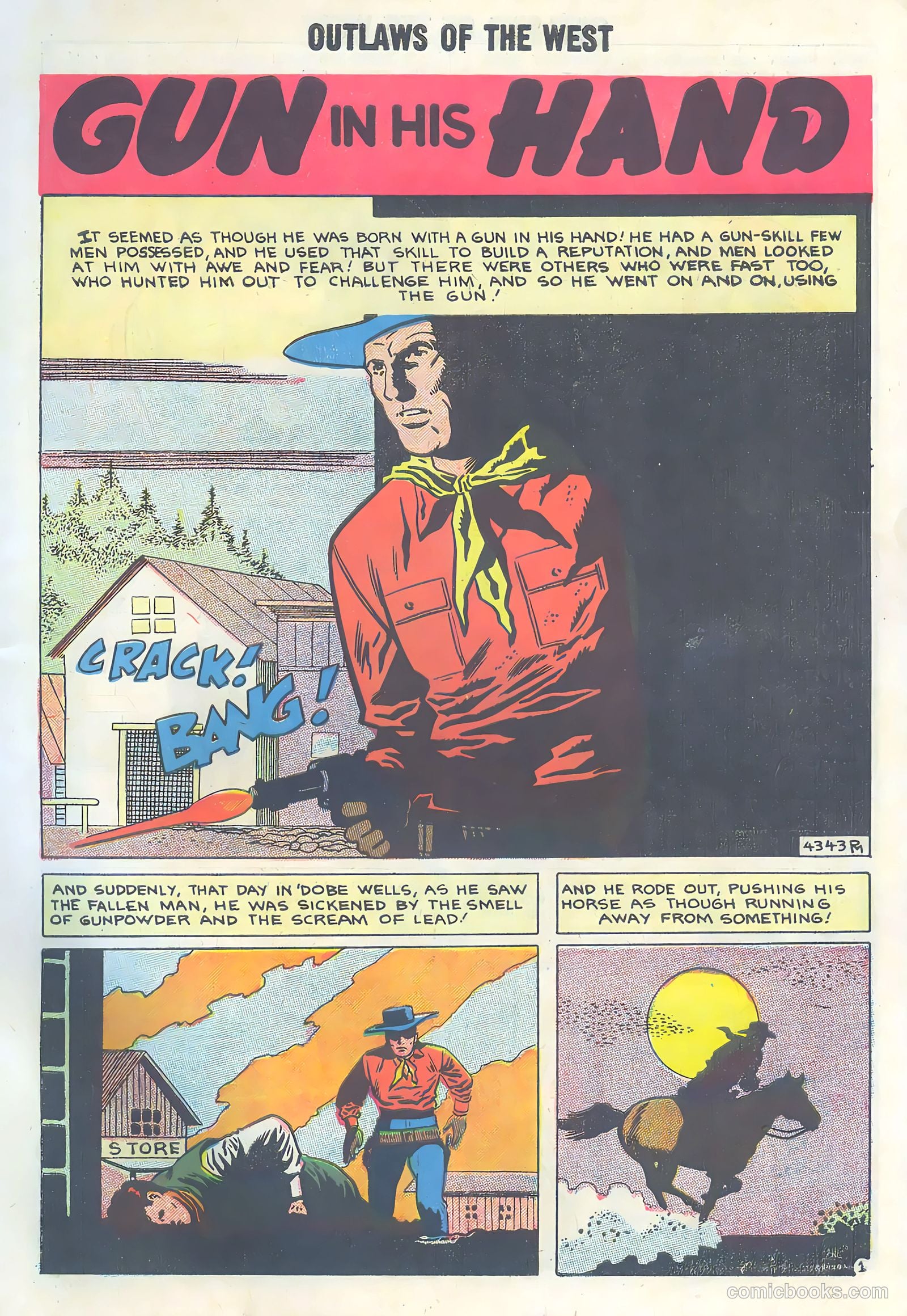 Outlaws of the West #18 — page 3 of 36