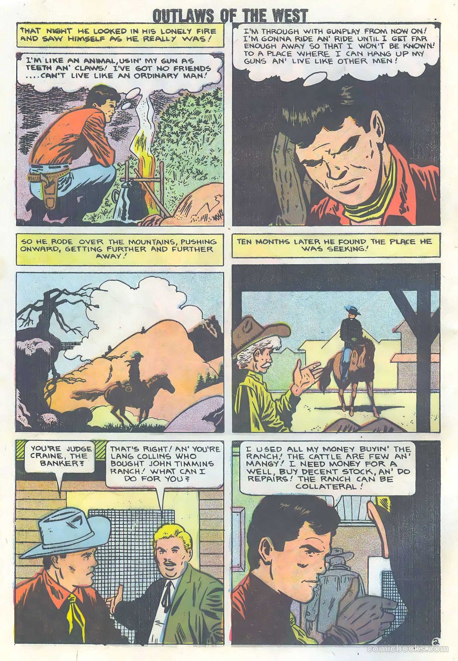 Outlaws of the West #18 — page 4 of 36