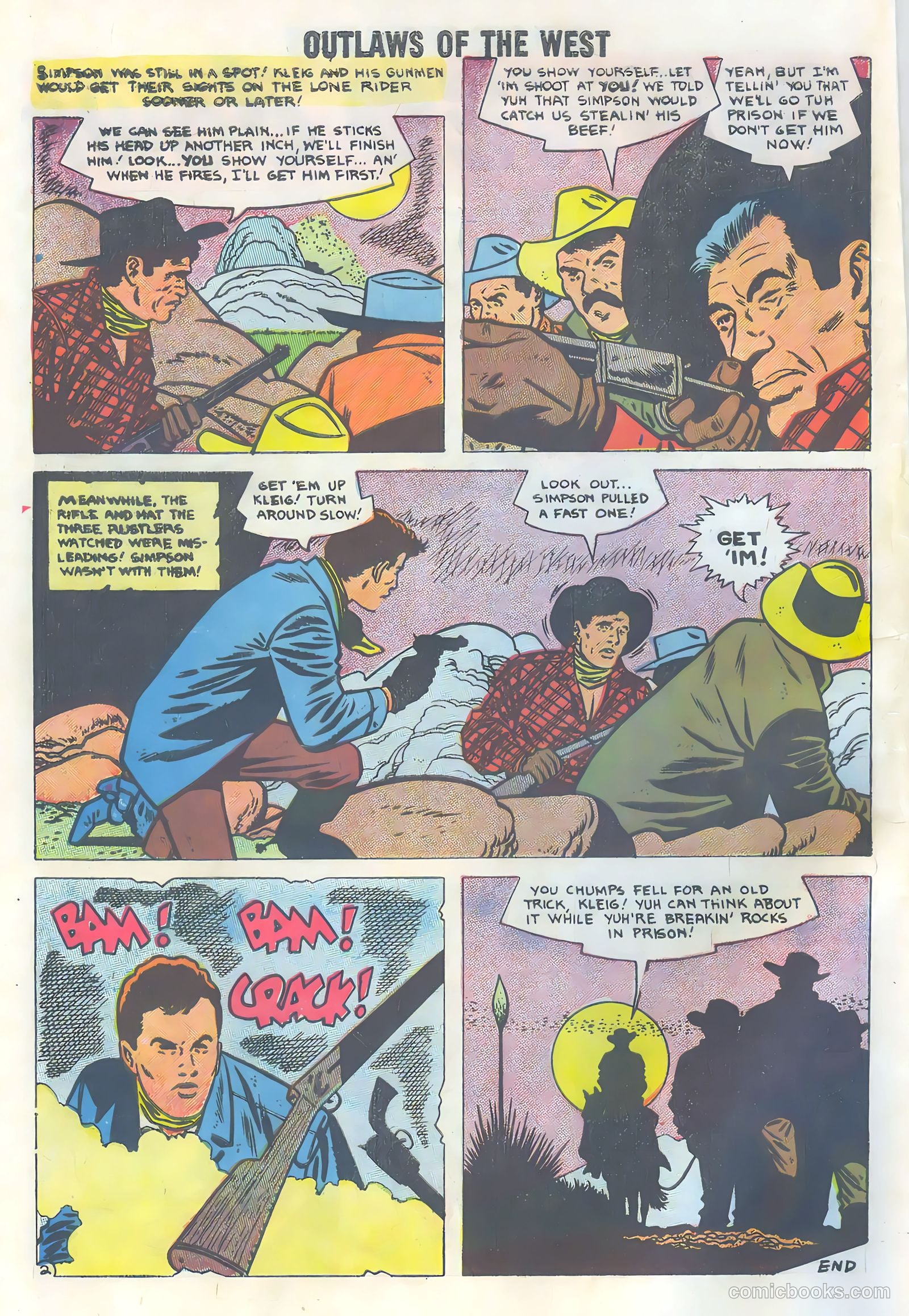 Outlaws of the West #18 — page 10 of 36