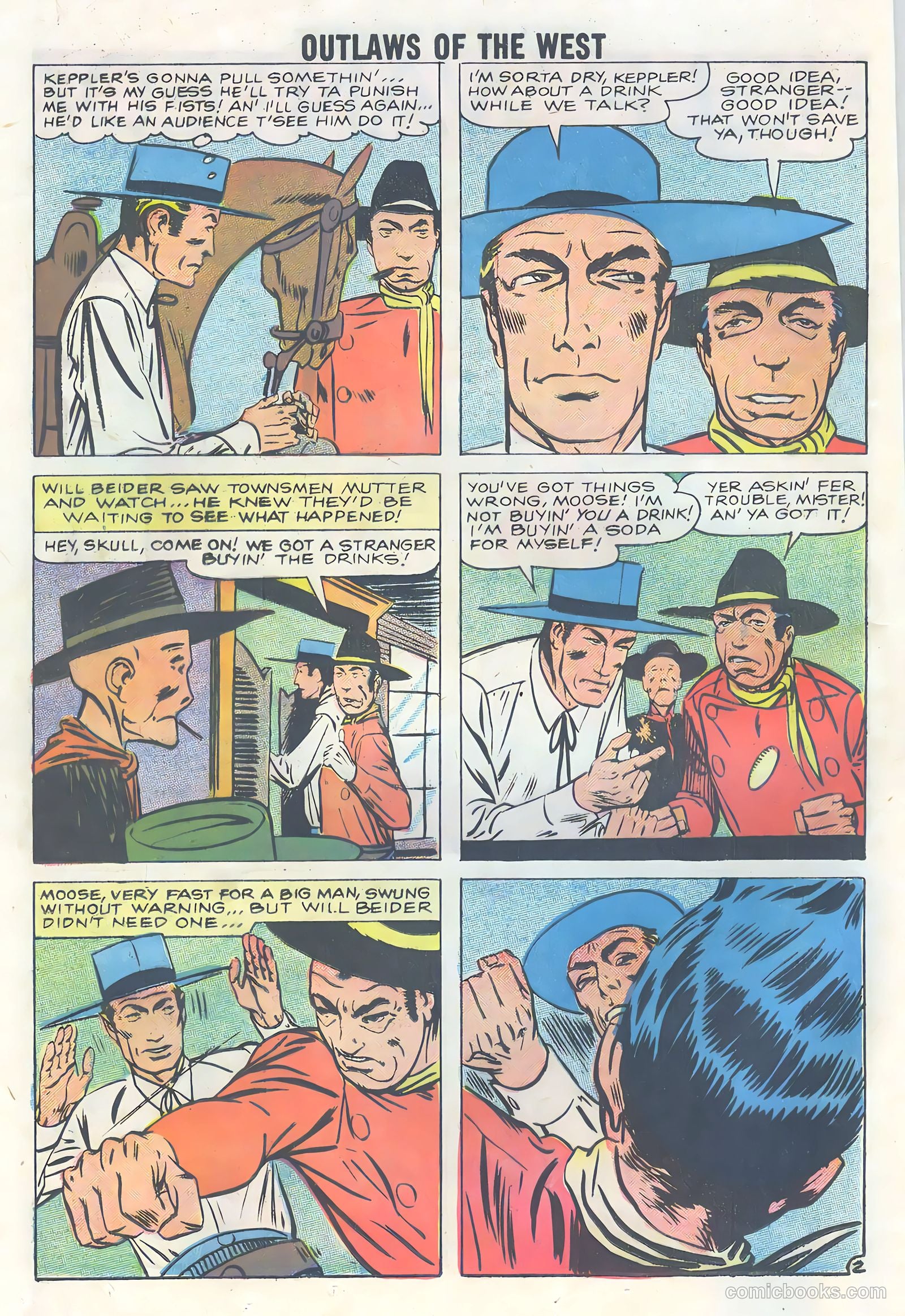 Outlaws of the West #18 — page 12 of 36