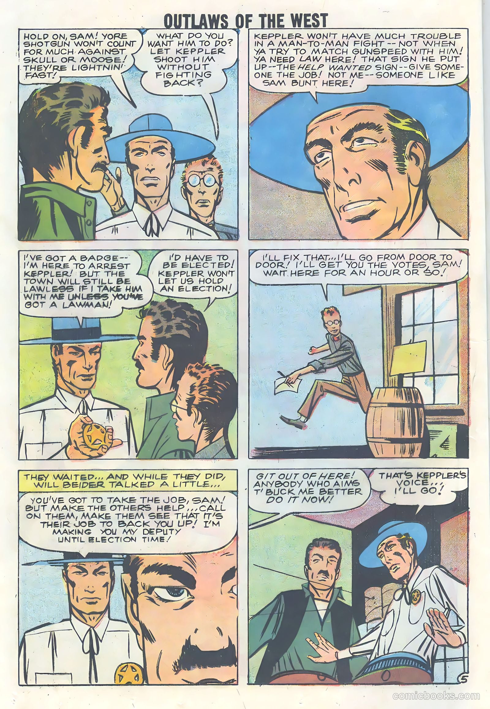 Outlaws of the West #18 — page 16 of 36