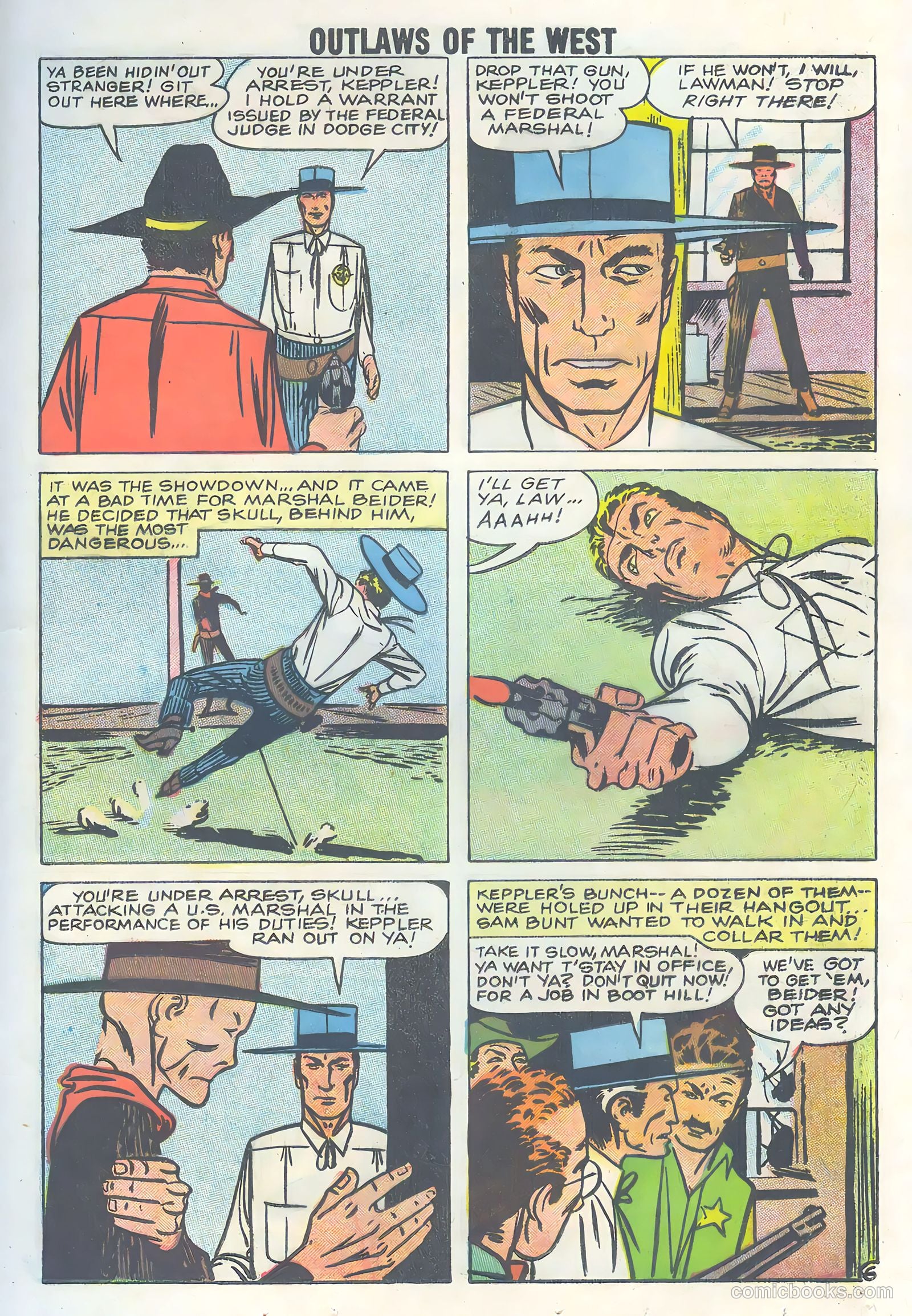 Outlaws of the West #18 — page 17 of 36