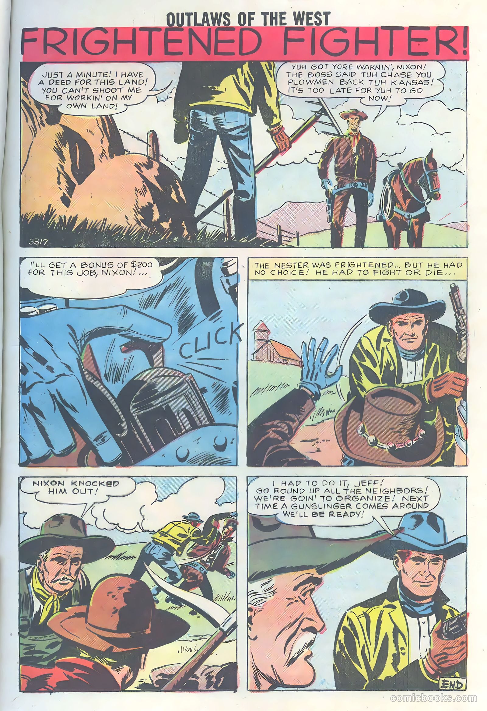 Outlaws of the West #18 — page 21 of 36