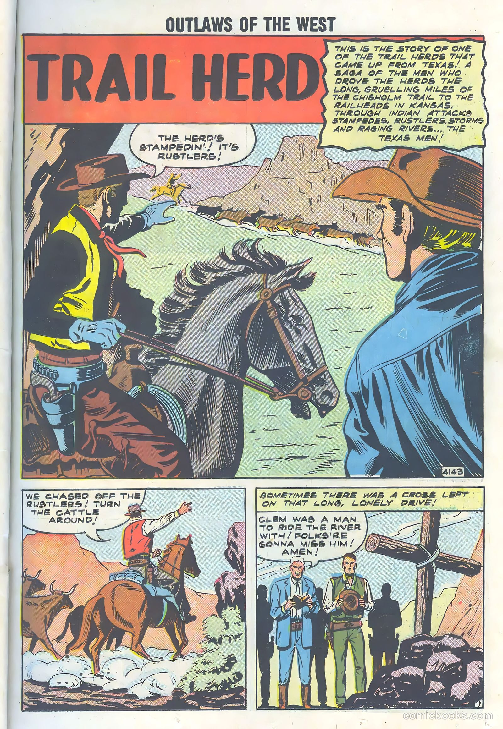 Outlaws of the West #18 — page 23 of 36