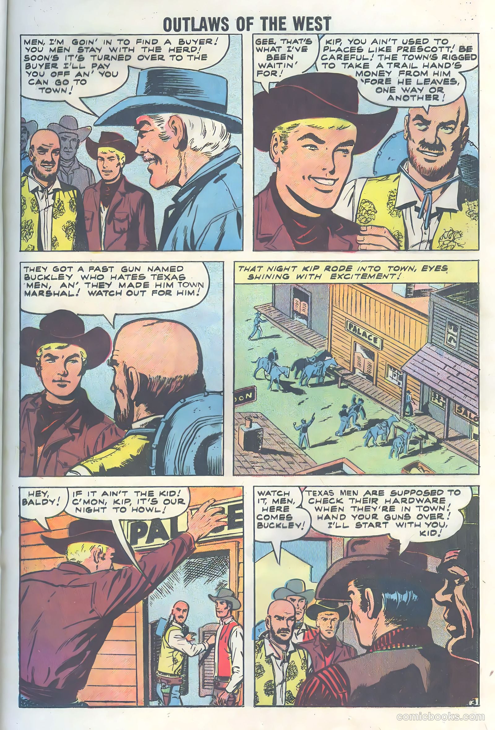 Outlaws of the West #18 — page 25 of 36