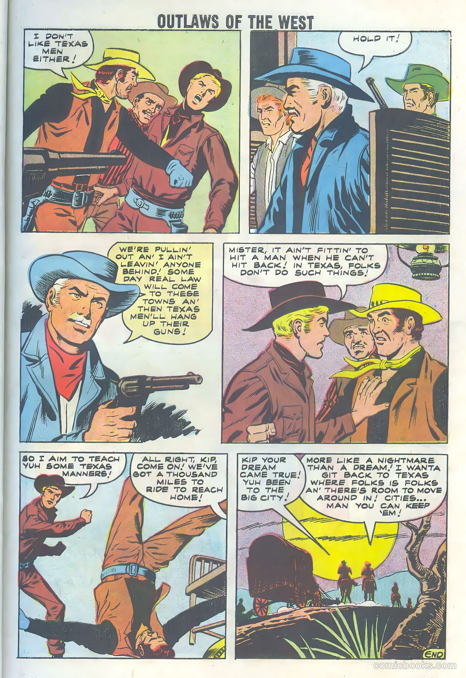 Outlaws of the West #18 — page 27 of 36