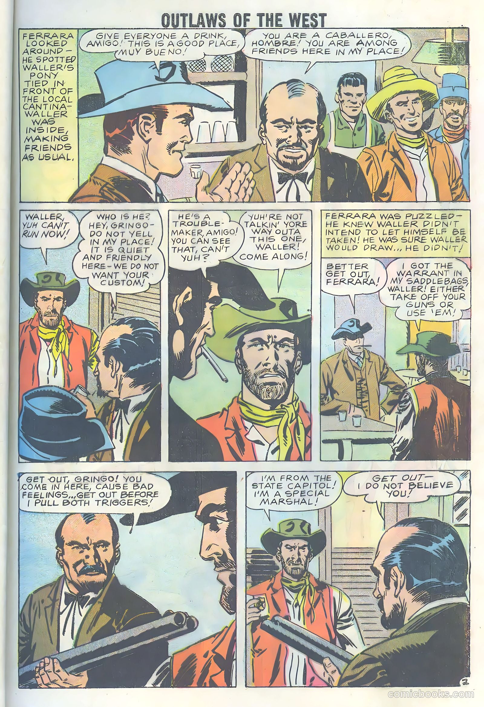 Outlaws of the West #18 — page 29 of 36