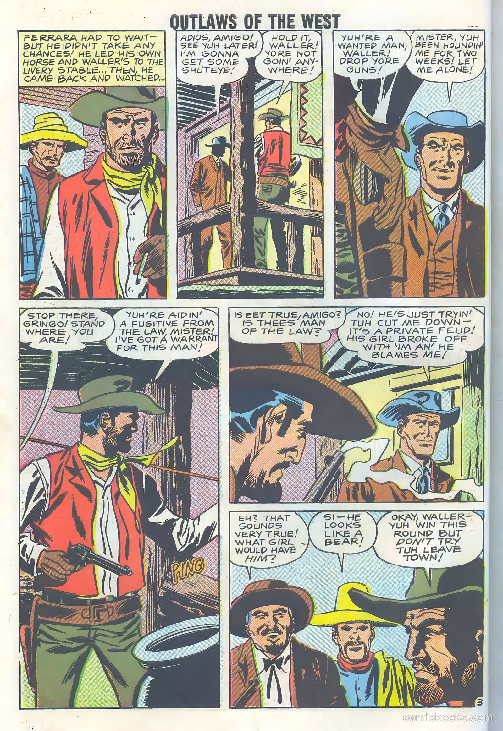 Outlaws of the West #18 — page 30 of 36