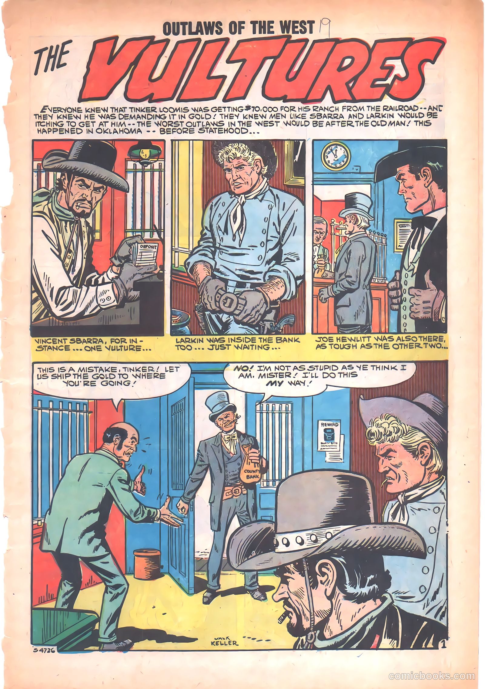 Outlaws of the West #19 — page 3 of 36