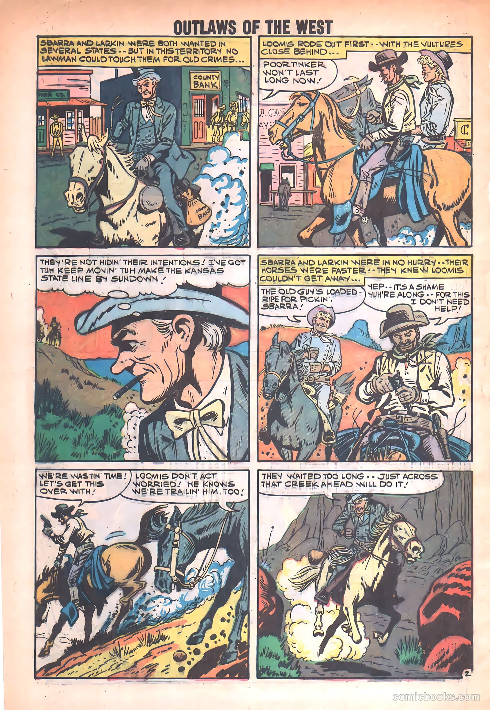 Outlaws of the West #19 — page 4 of 36