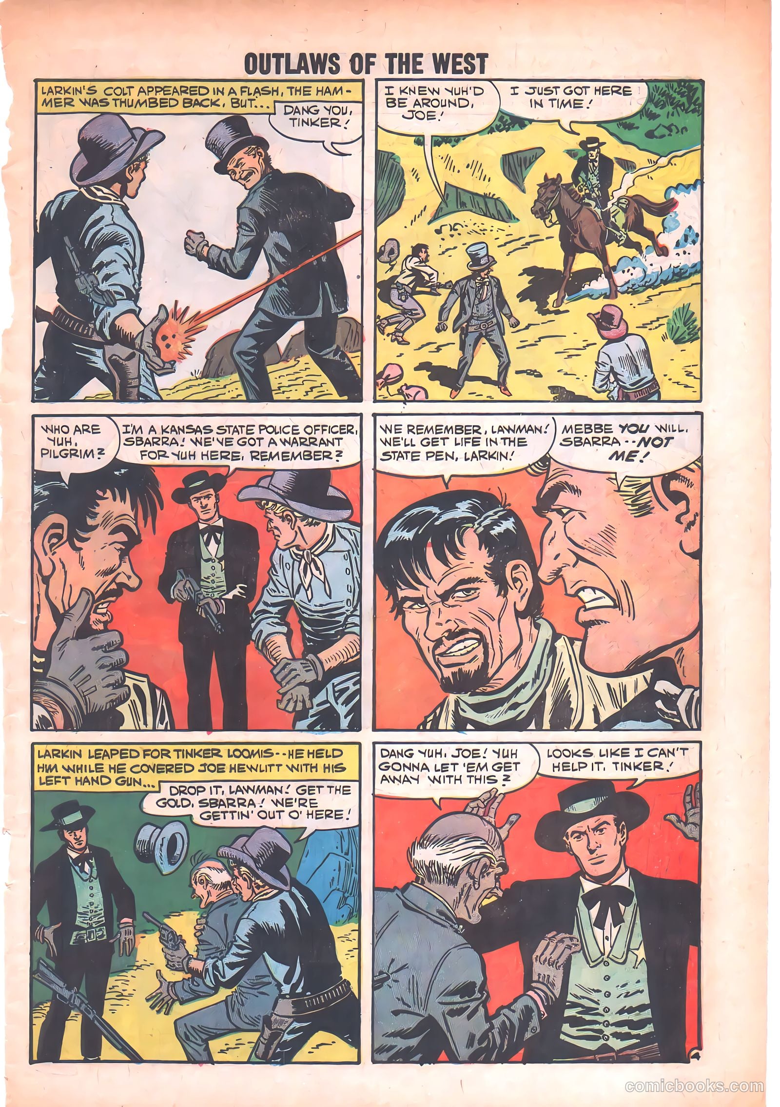 Outlaws of the West #19 — page 7 of 36