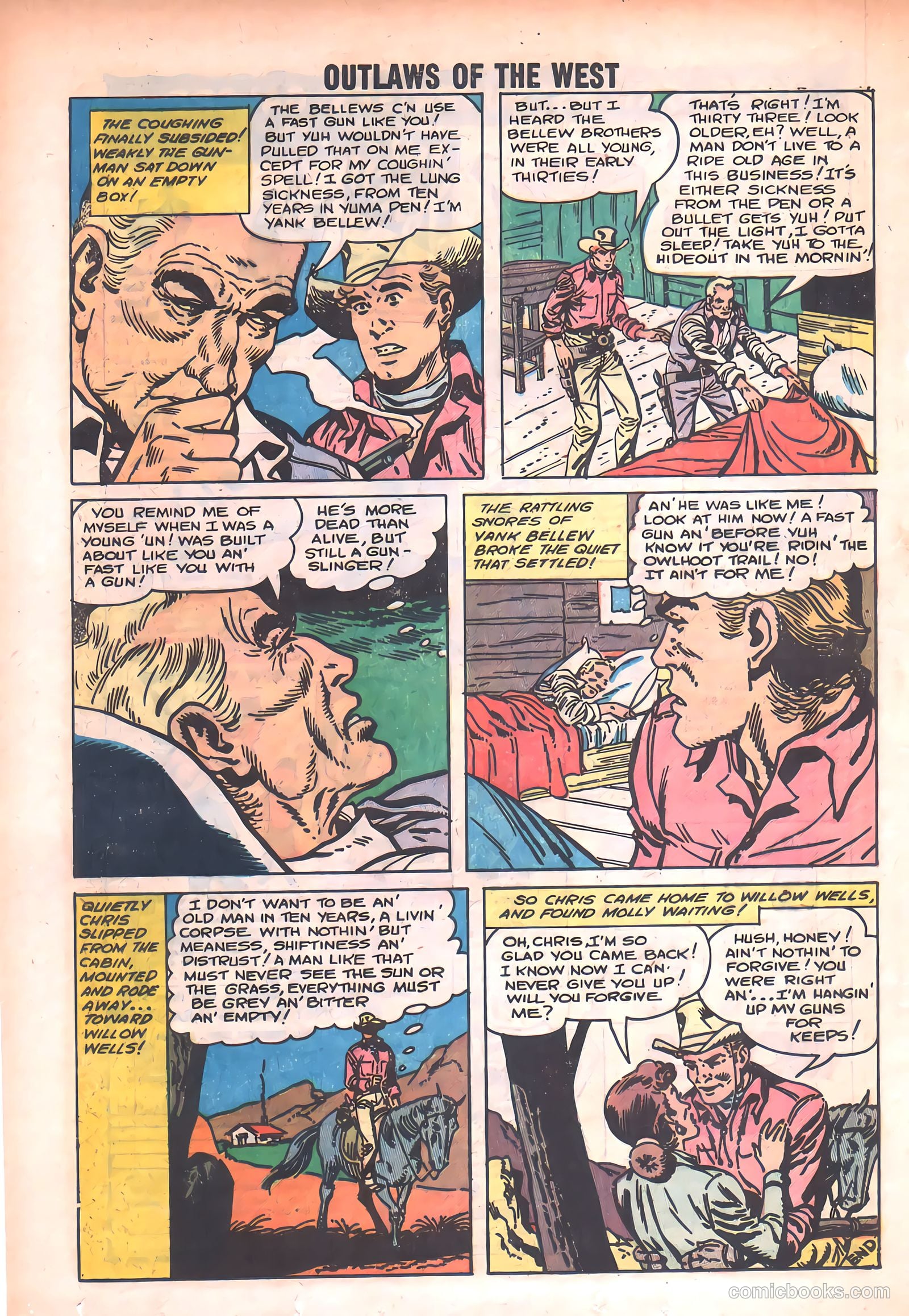 Outlaws of the West #19 — page 16 of 36