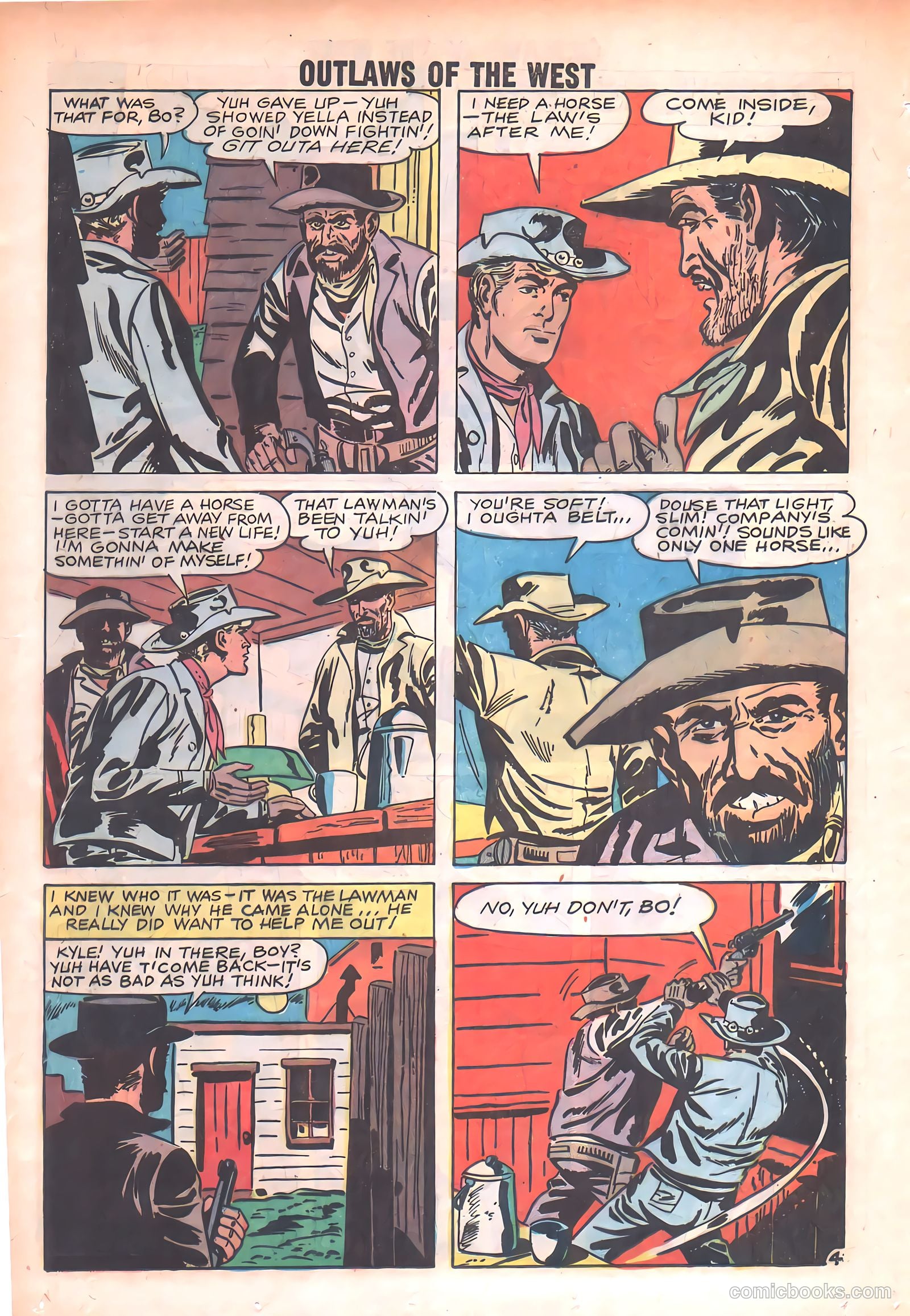 Outlaws of the West #19 — page 20 of 36