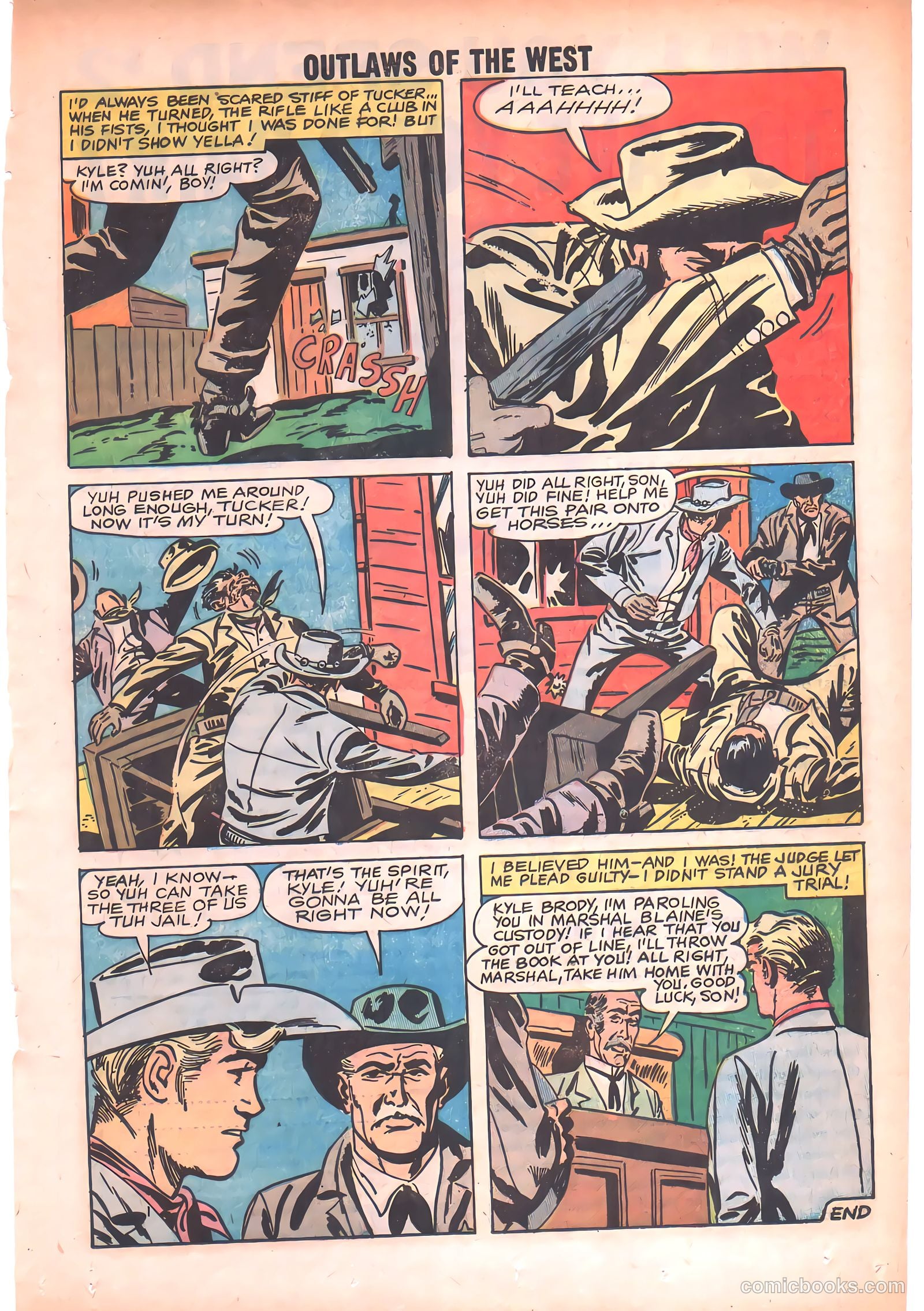 Outlaws of the West #19 — page 21 of 36