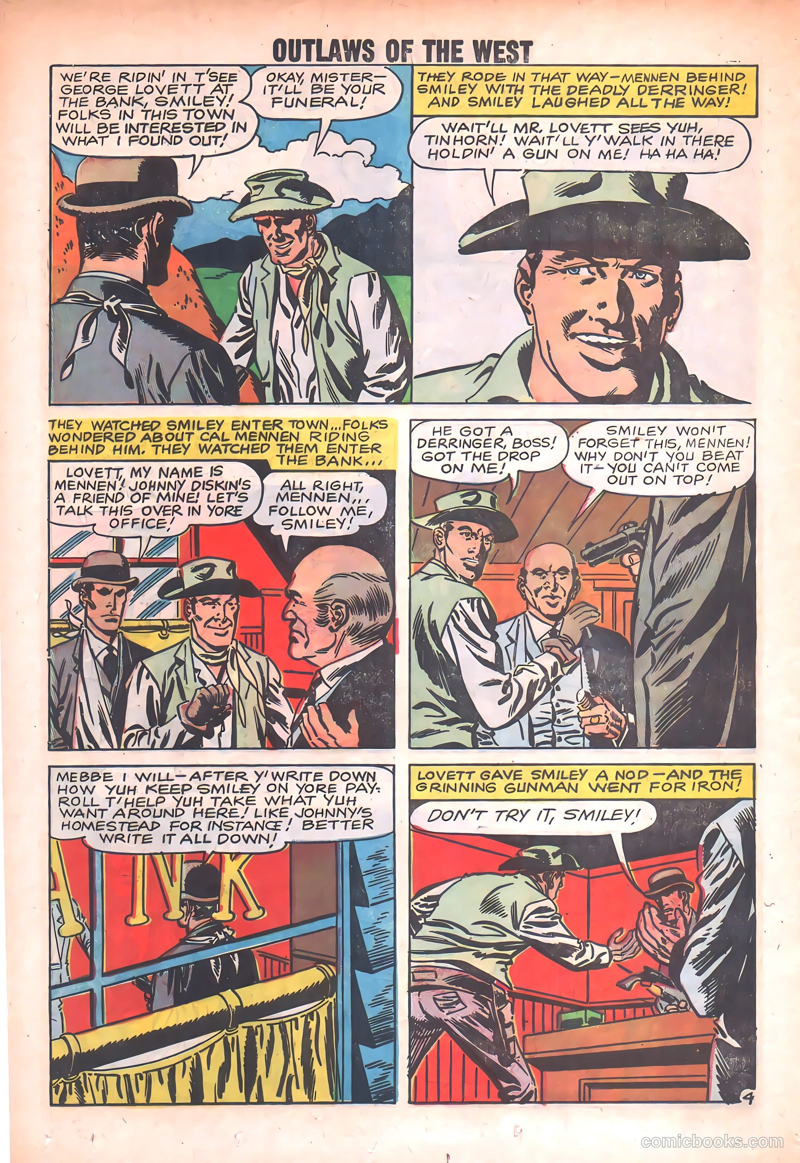 Outlaws of the West #19 — page 26 of 36