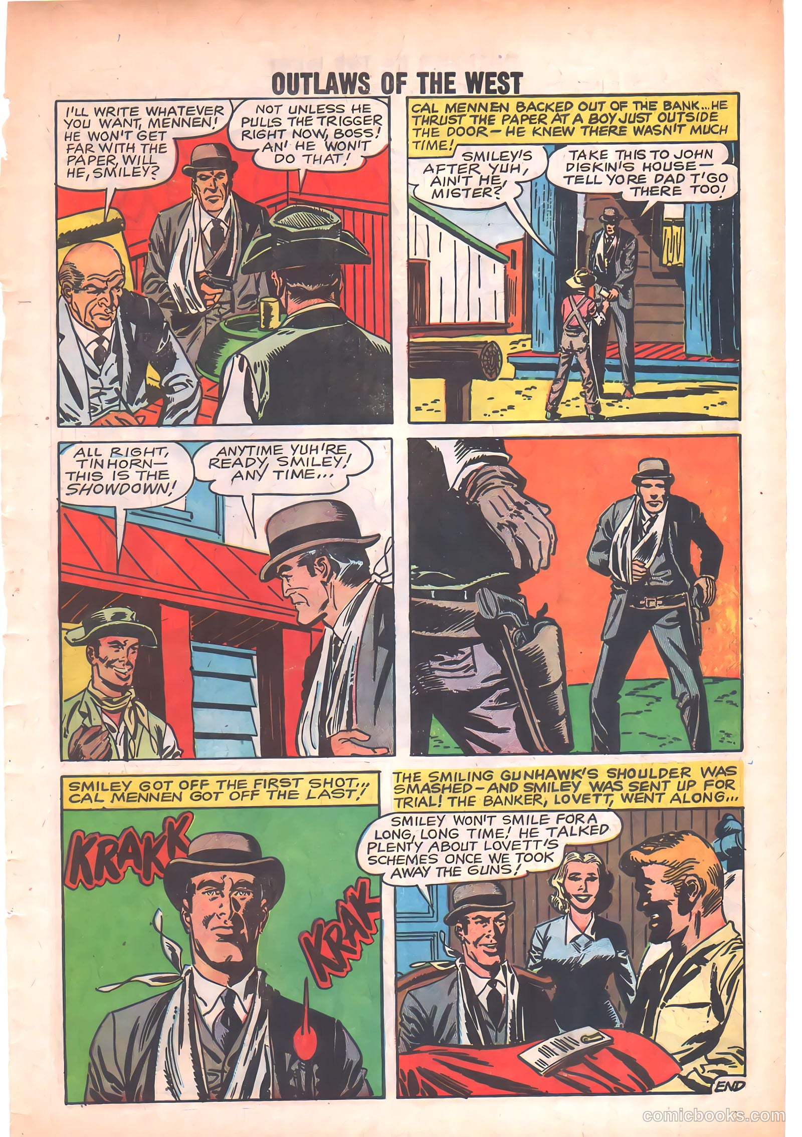Outlaws of the West #19 — page 27 of 36
