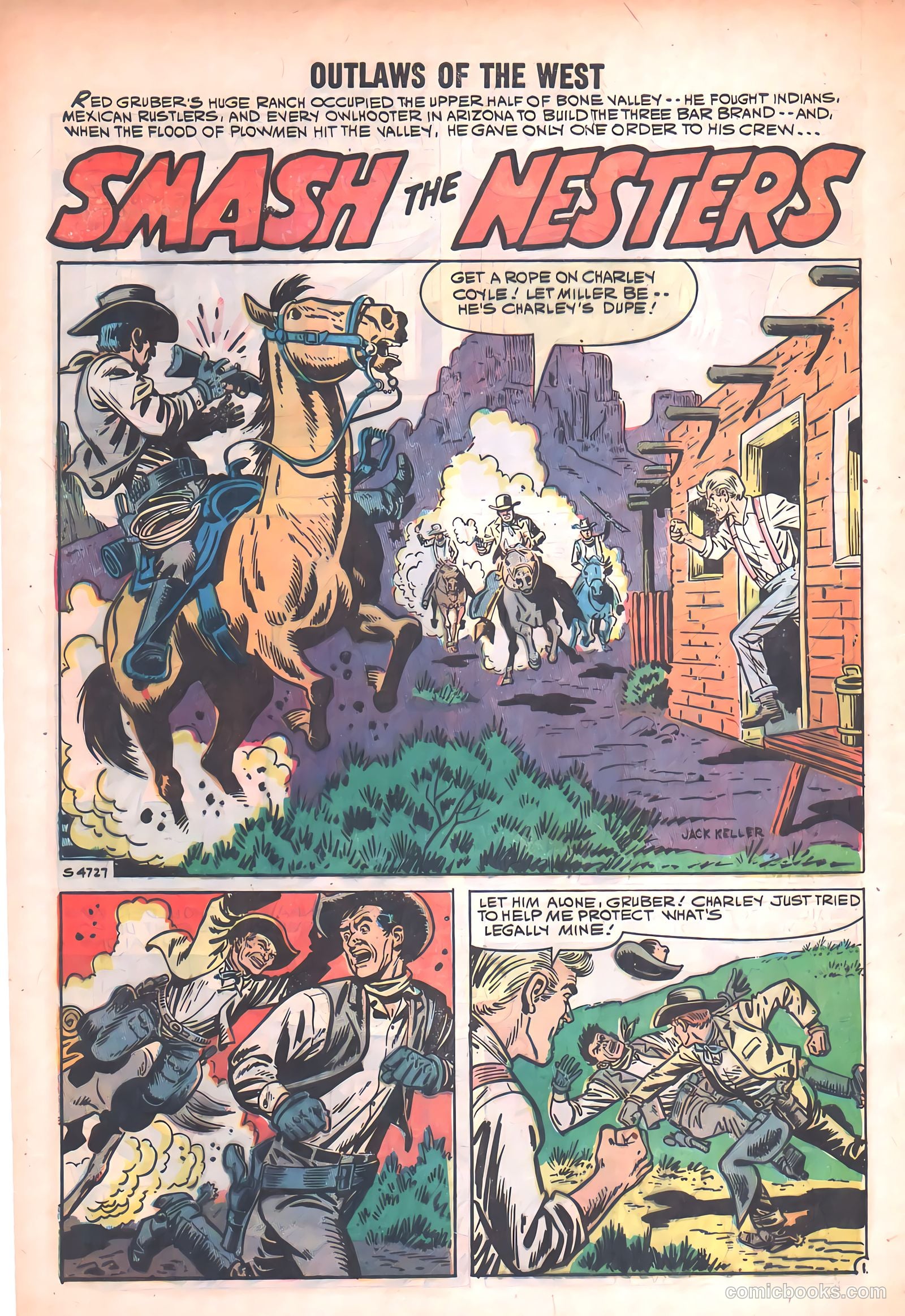 Outlaws of the West #19 — page 28 of 36