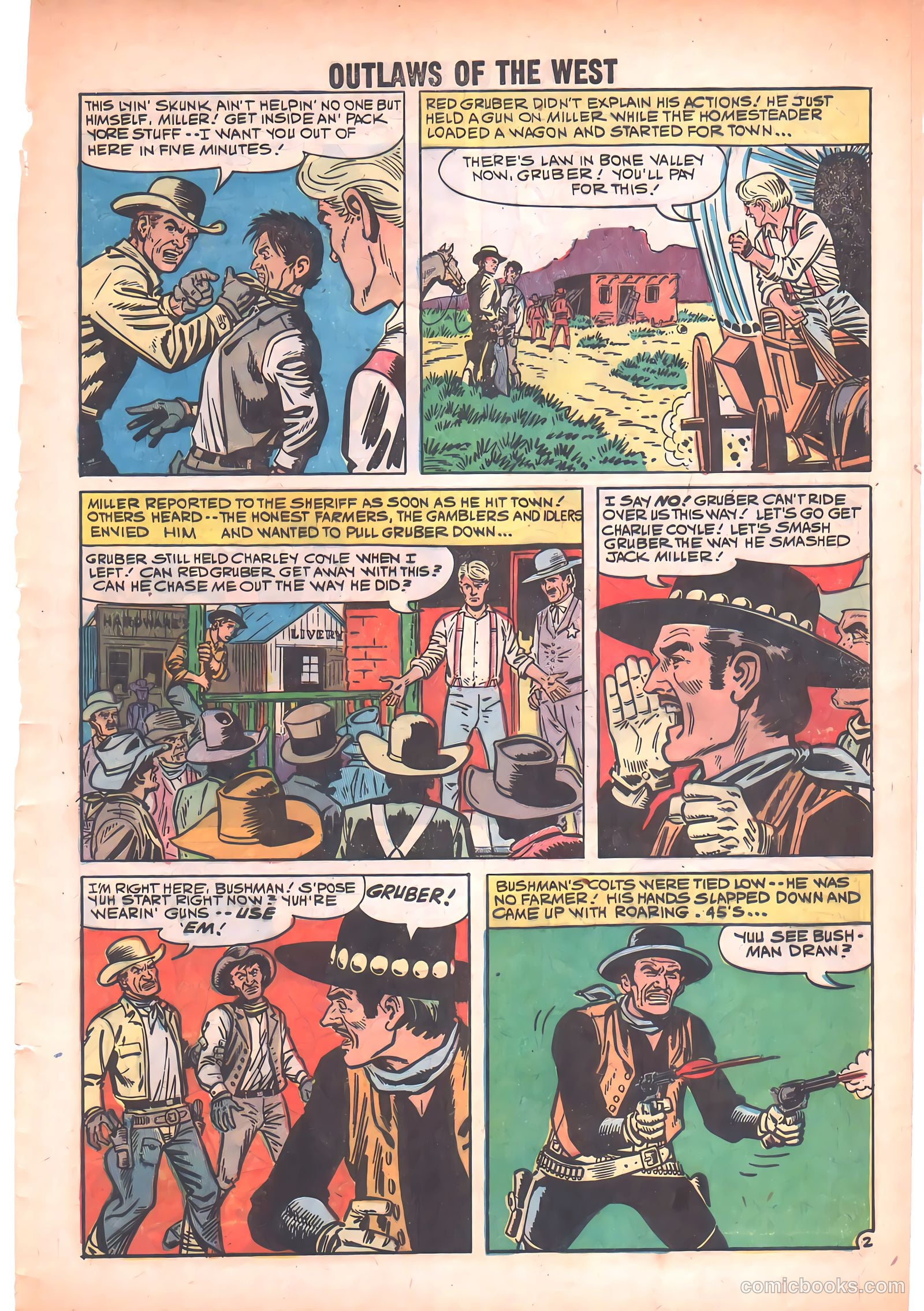 Outlaws of the West #19 — page 29 of 36