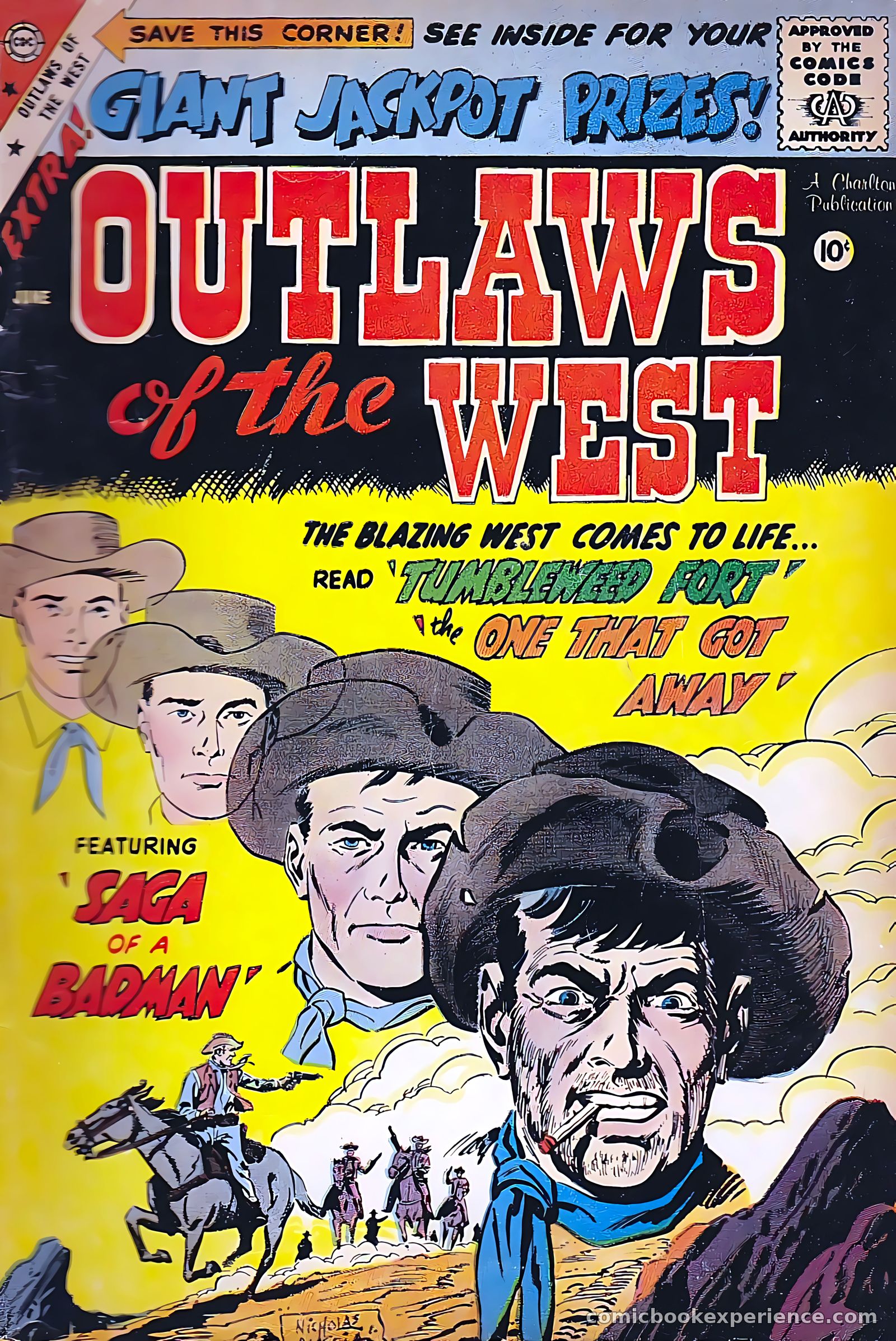 Outlaws of the West #20 — page 1 of 35