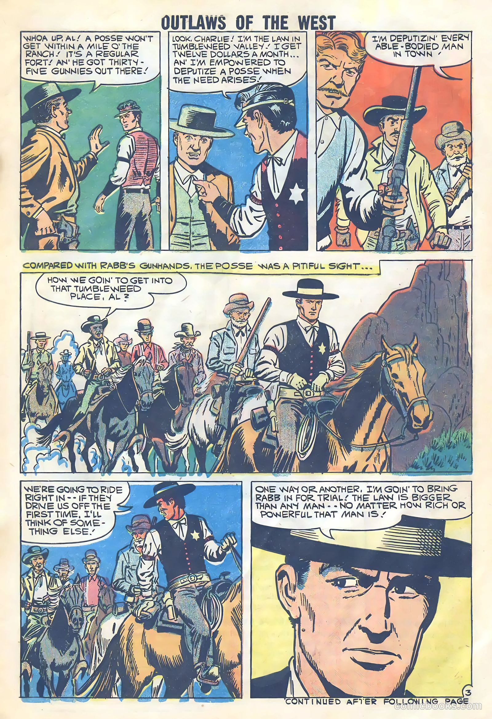 Outlaws of the West #20 — page 5 of 35