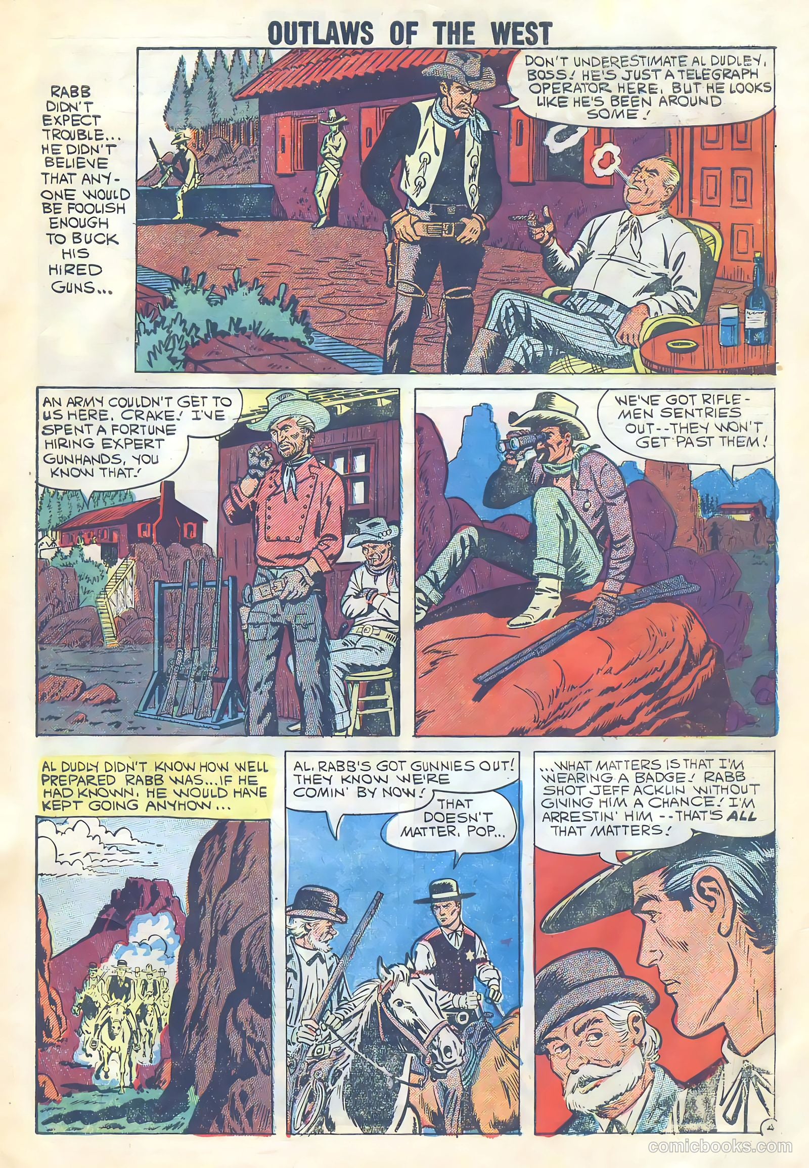Outlaws of the West #20 — page 7 of 35