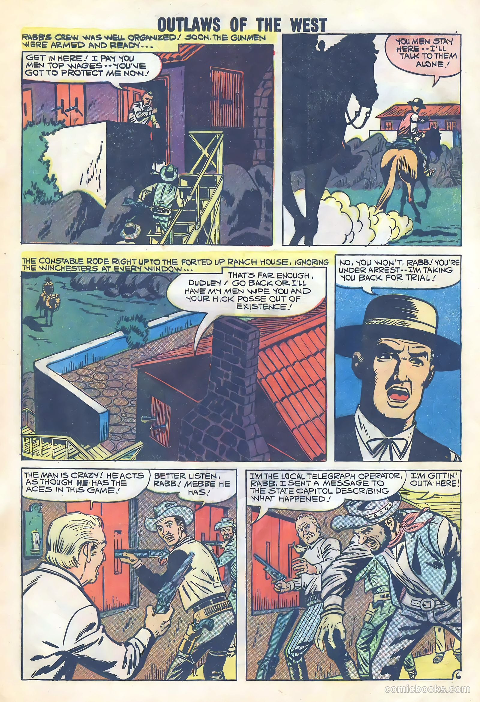 Outlaws of the West #20 — page 9 of 35