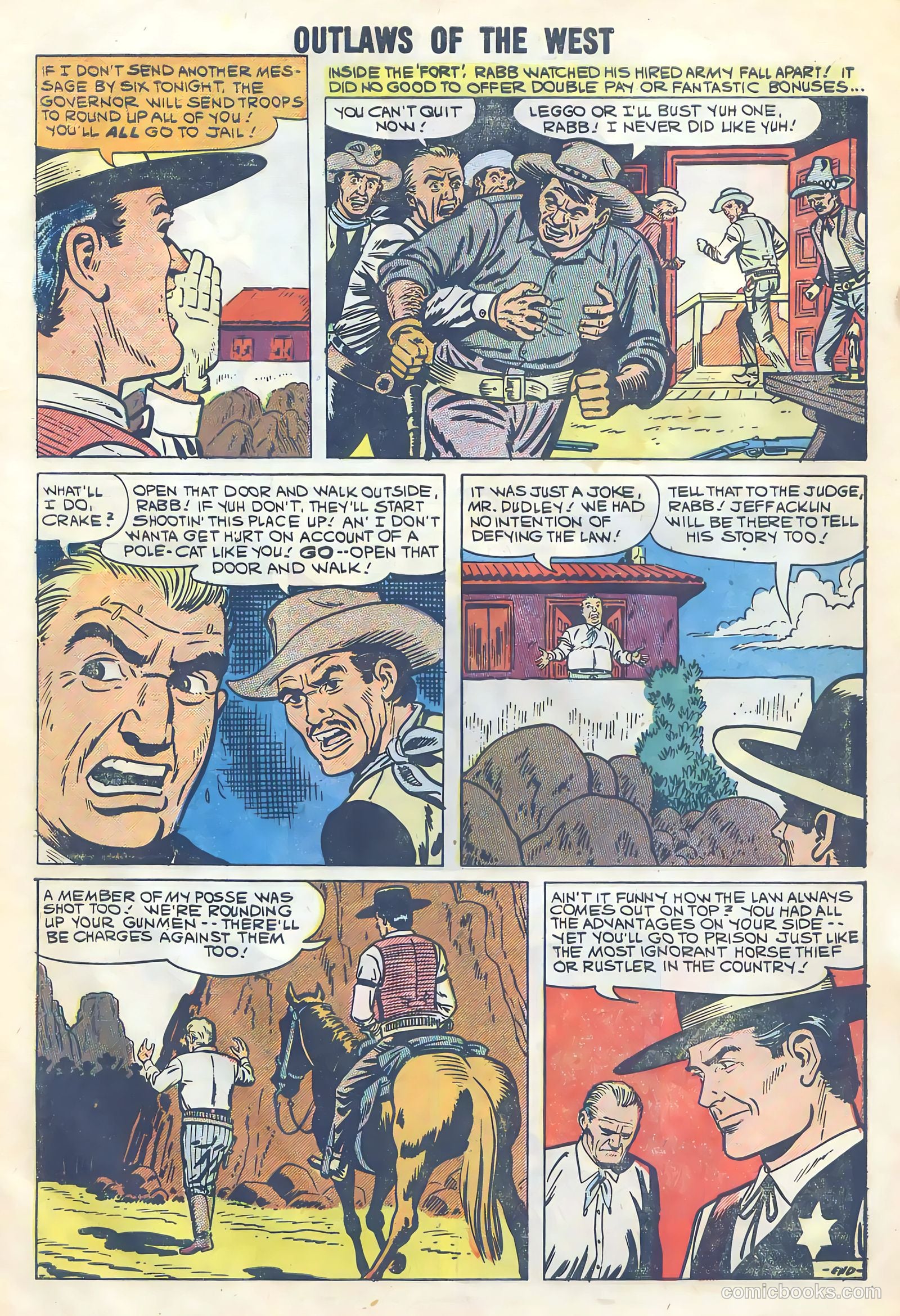 Outlaws of the West #20 — page 10 of 35