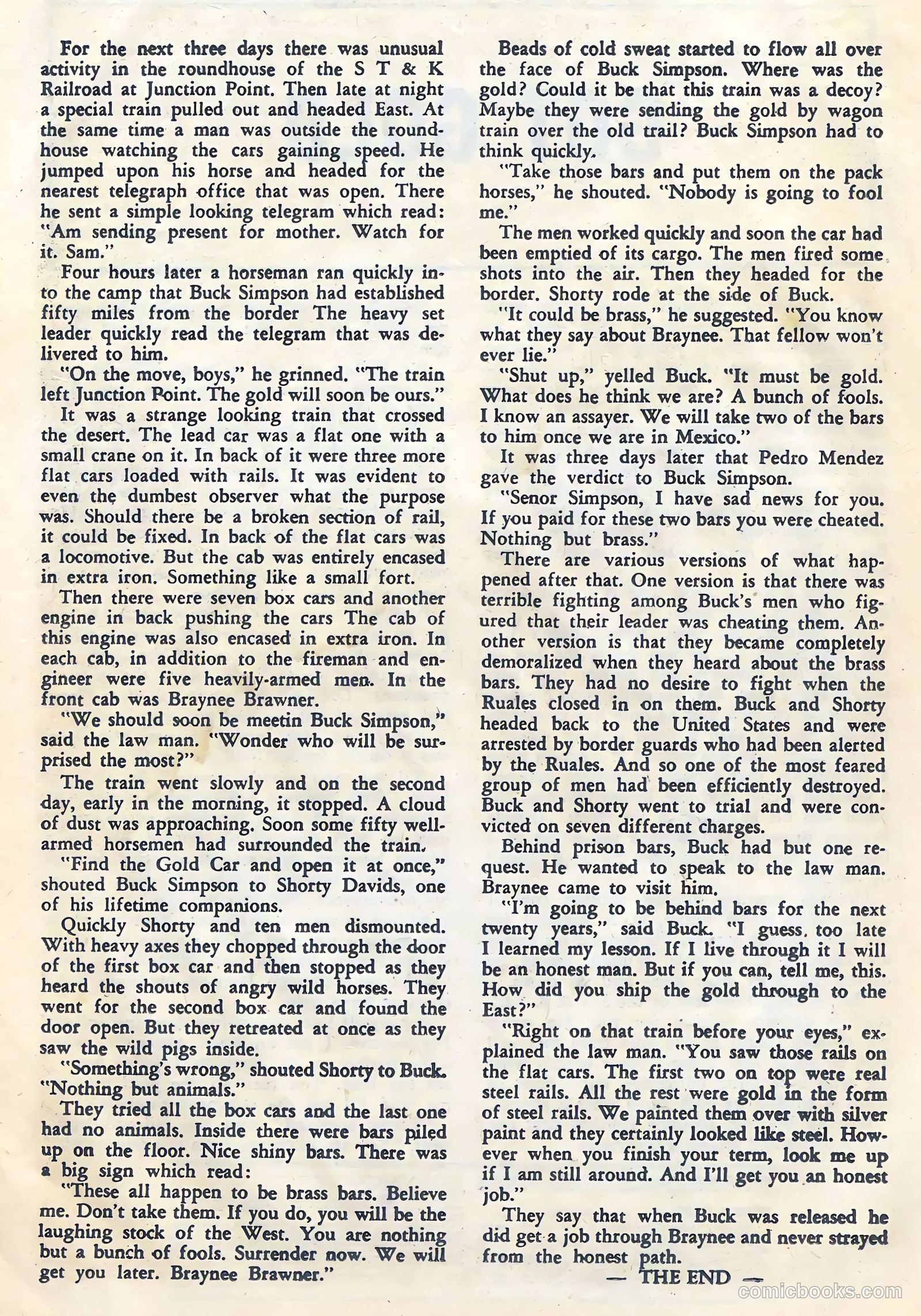 Outlaws of the West #20 — page 12 of 35