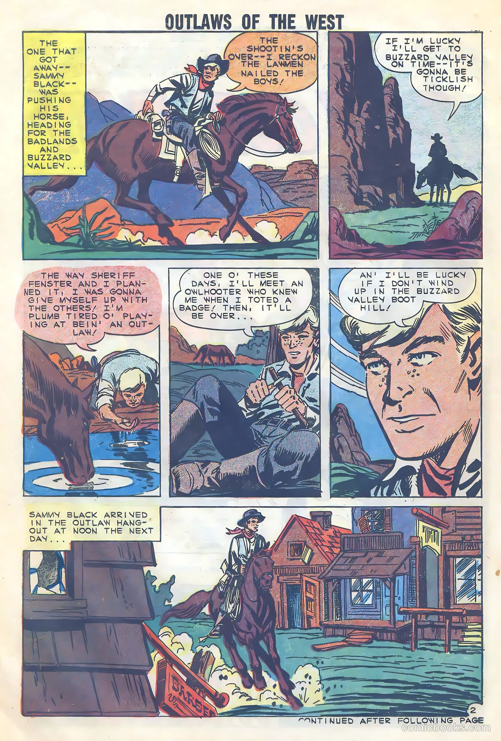 Outlaws of the West #20 — page 14 of 35