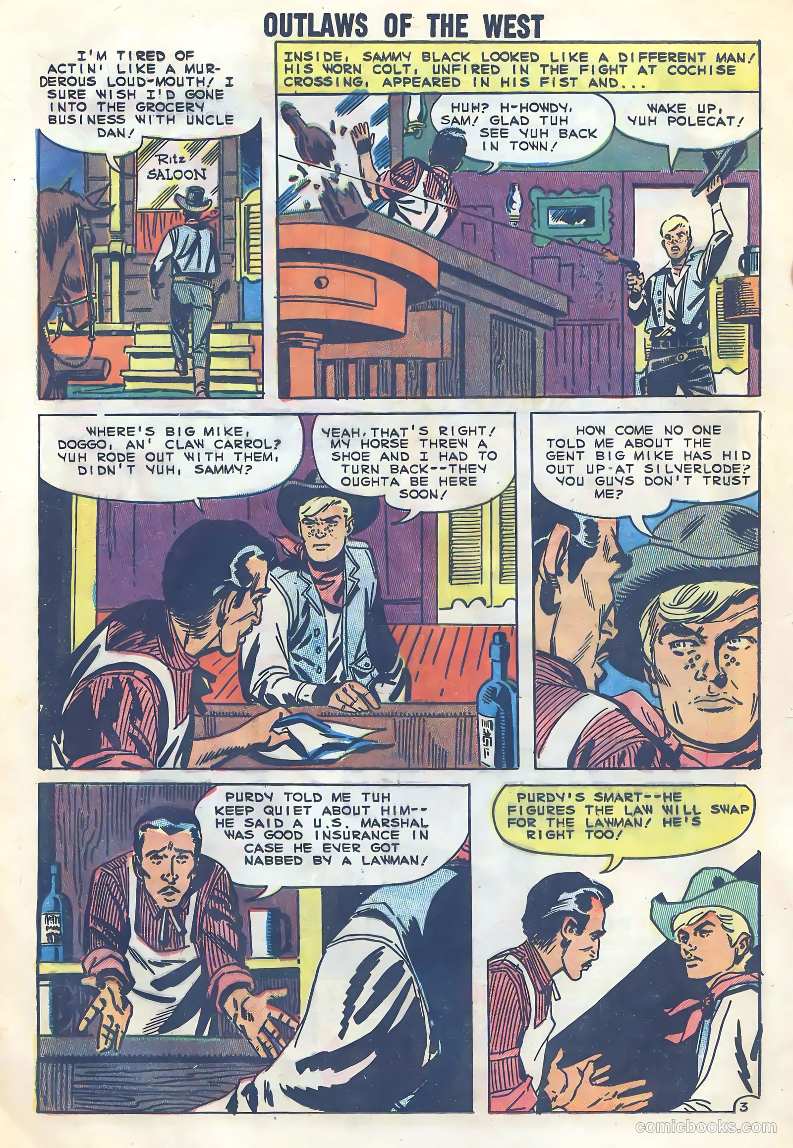 Outlaws of the West #20 — page 16 of 35