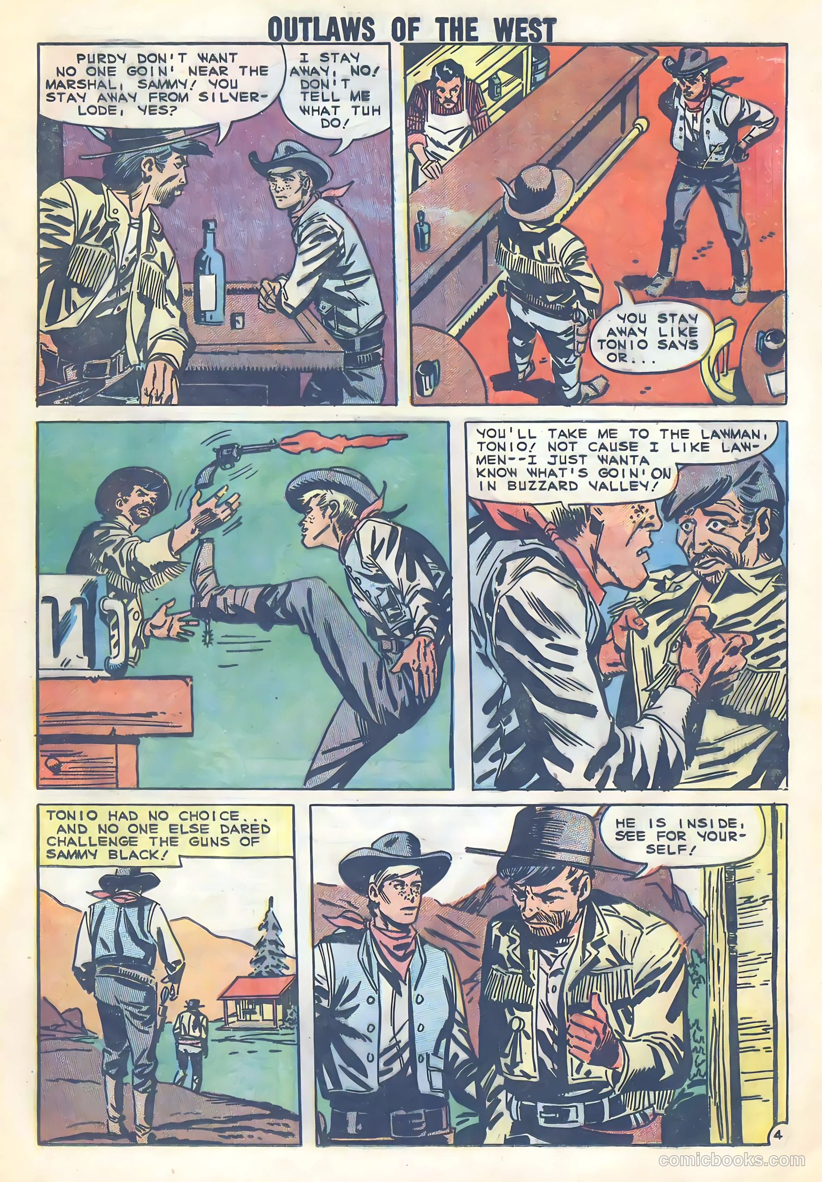 Outlaws of the West #20 — page 17 of 35
