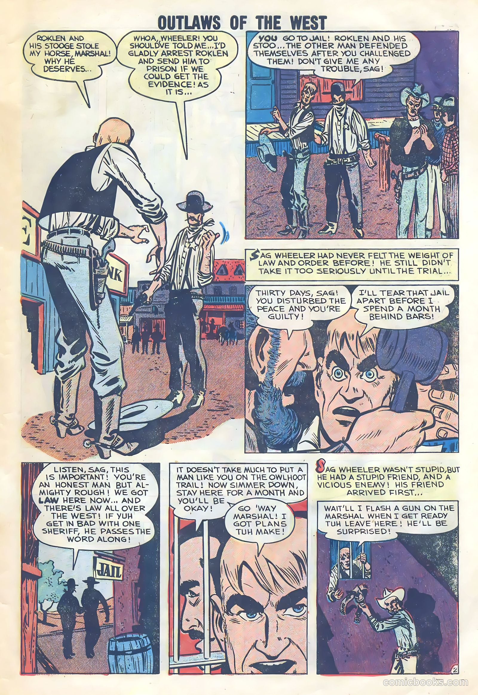 Outlaws of the West #20 — page 27 of 35