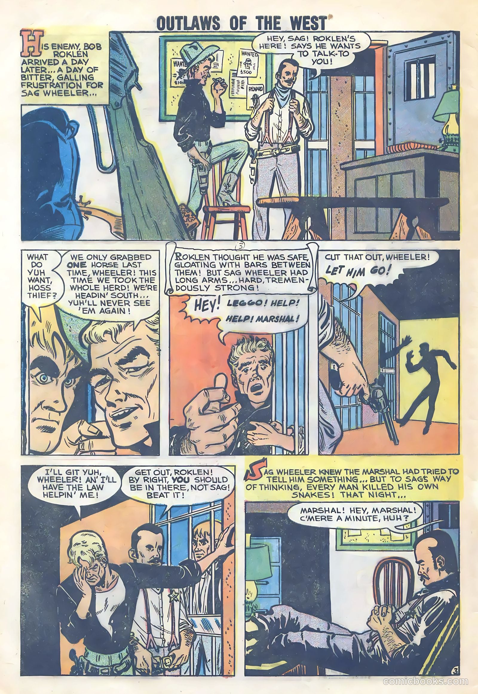 Outlaws of the West #20 — page 28 of 35