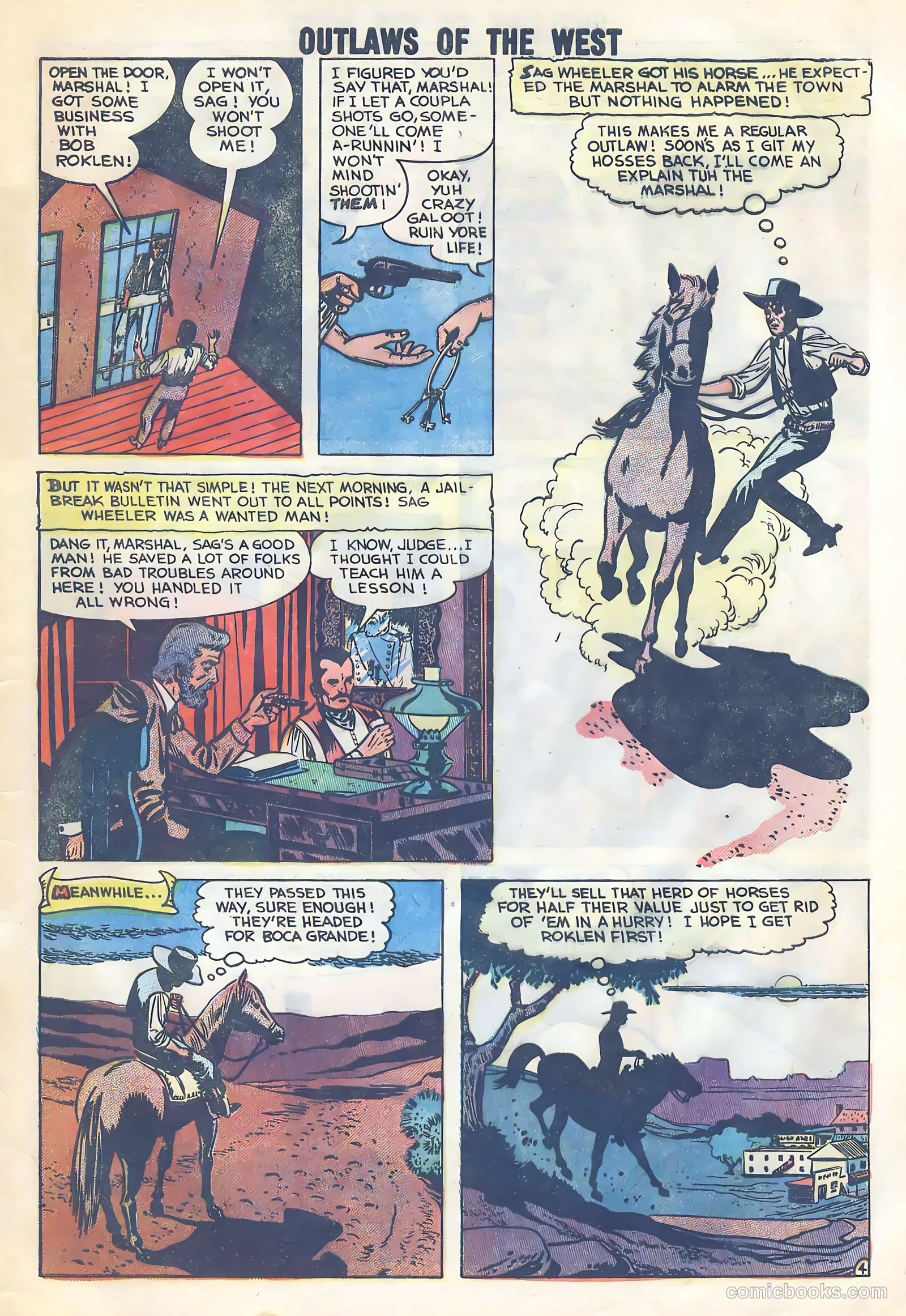 Outlaws of the West #20 — page 29 of 35