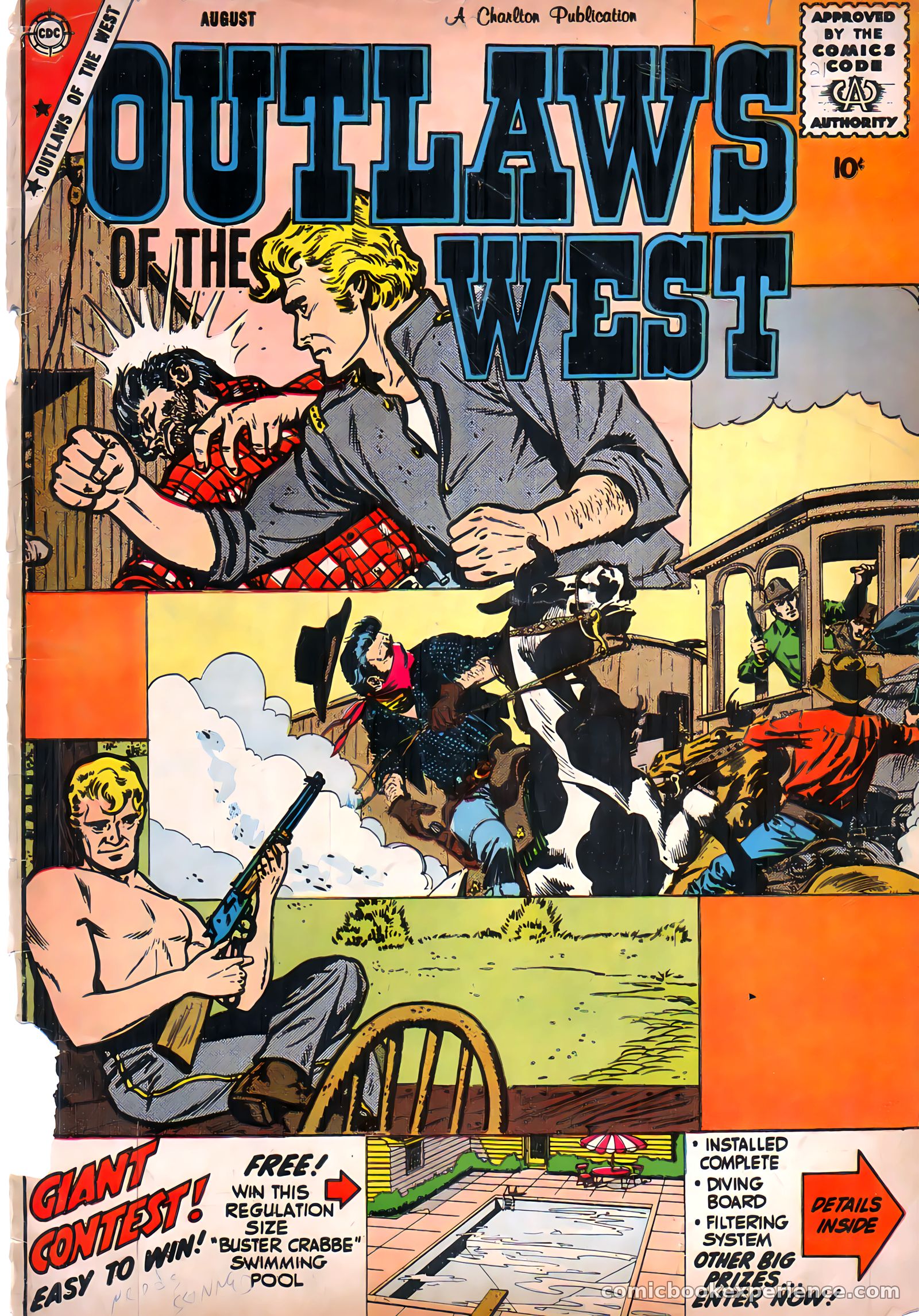 Outlaws of the West #21 — page 1 of 36