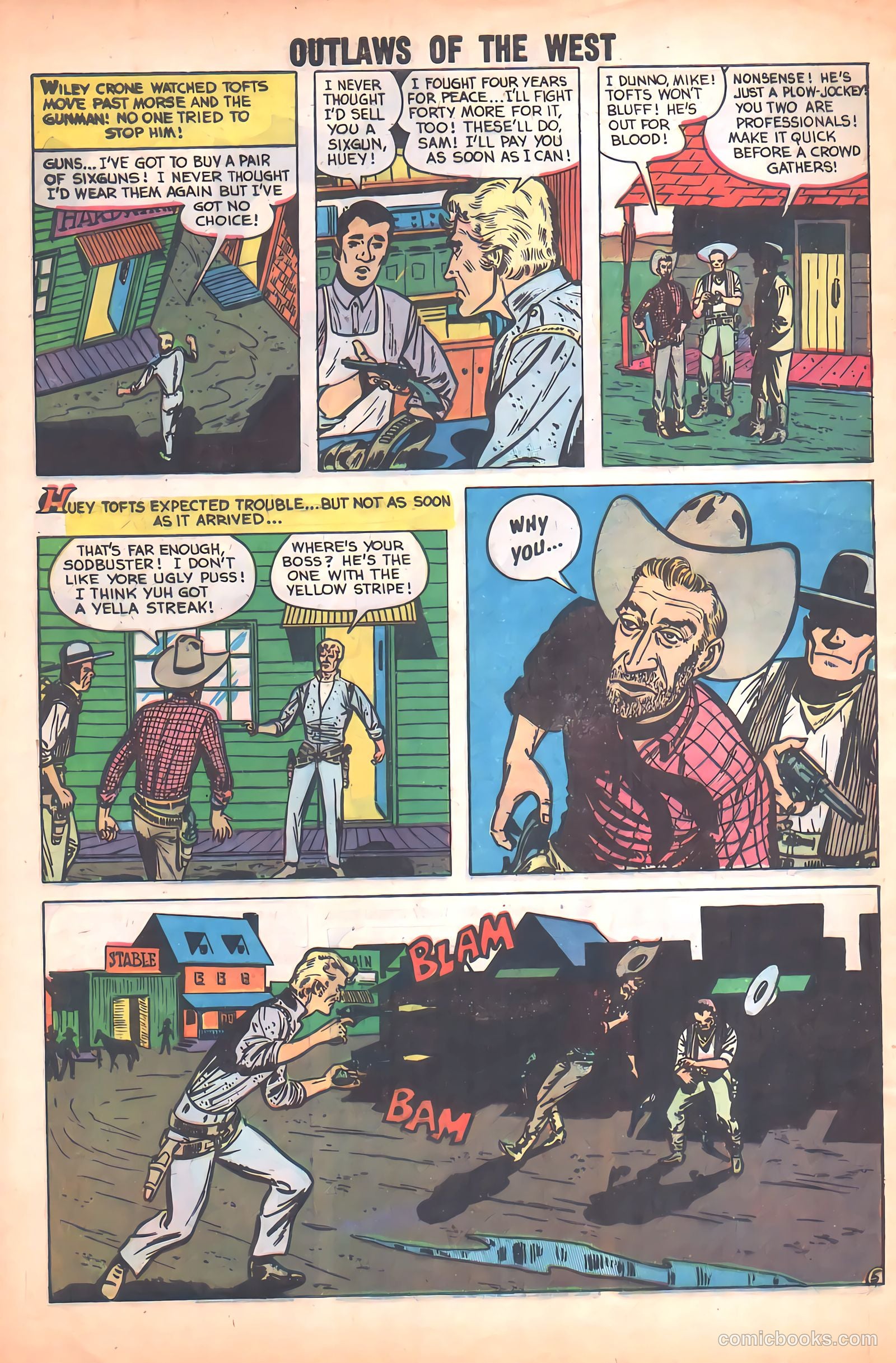 Outlaws of the West #21 — page 8 of 36