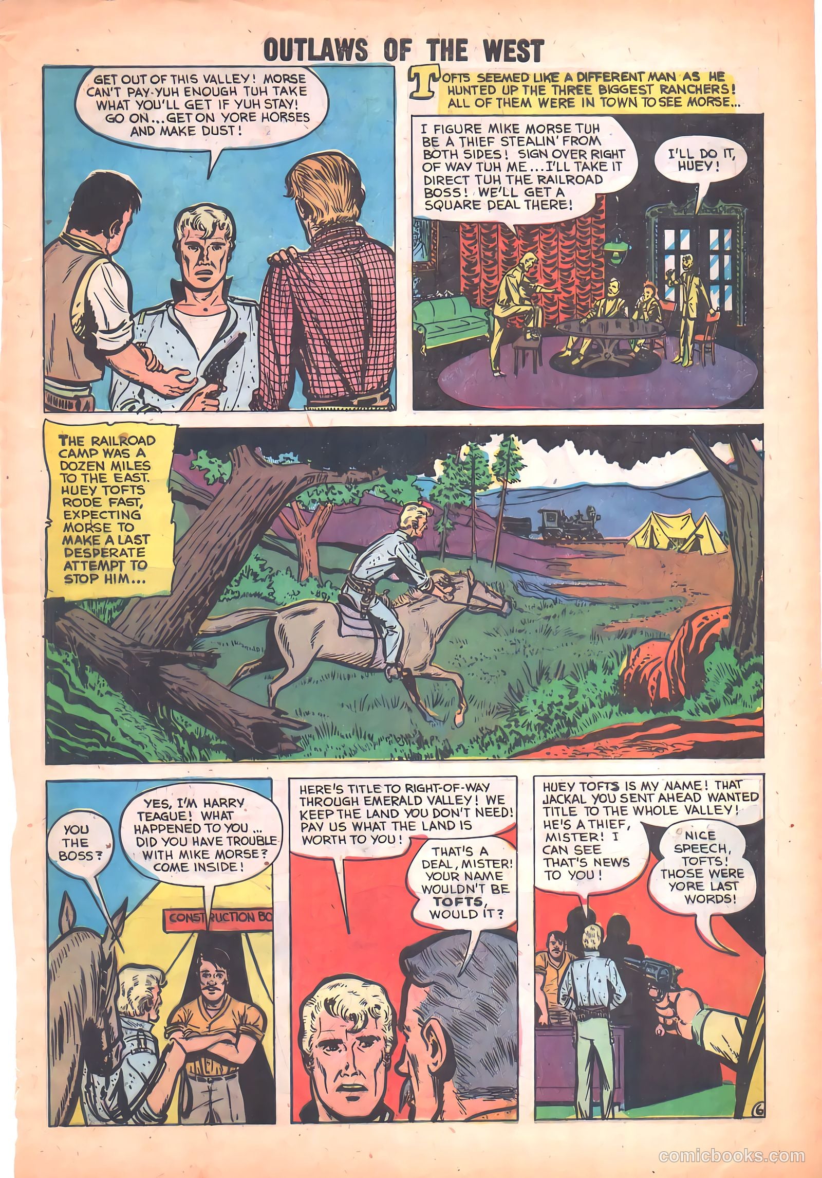 Outlaws of the West #21 — page 9 of 36