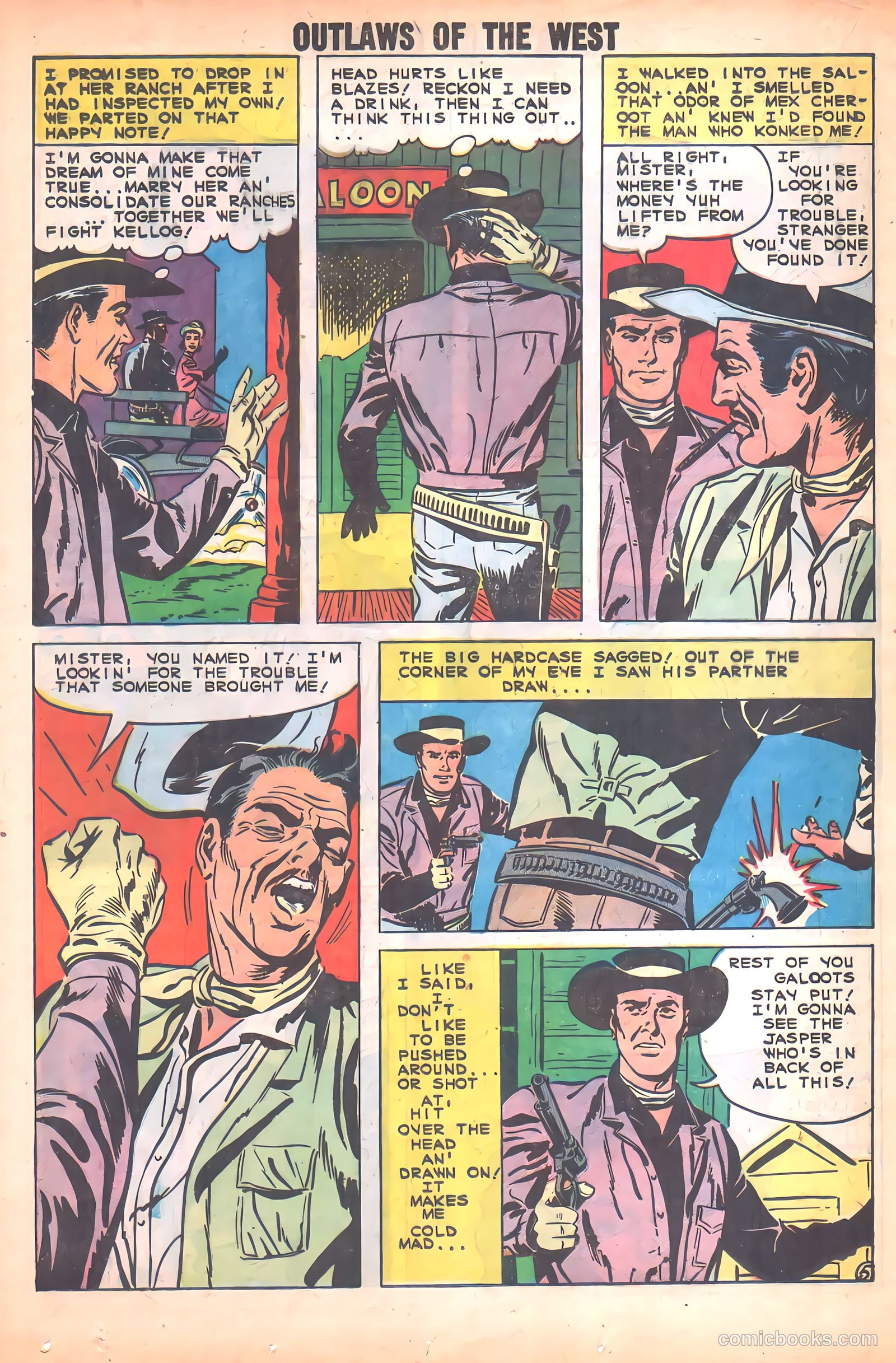 Outlaws of the West #21 — page 20 of 36