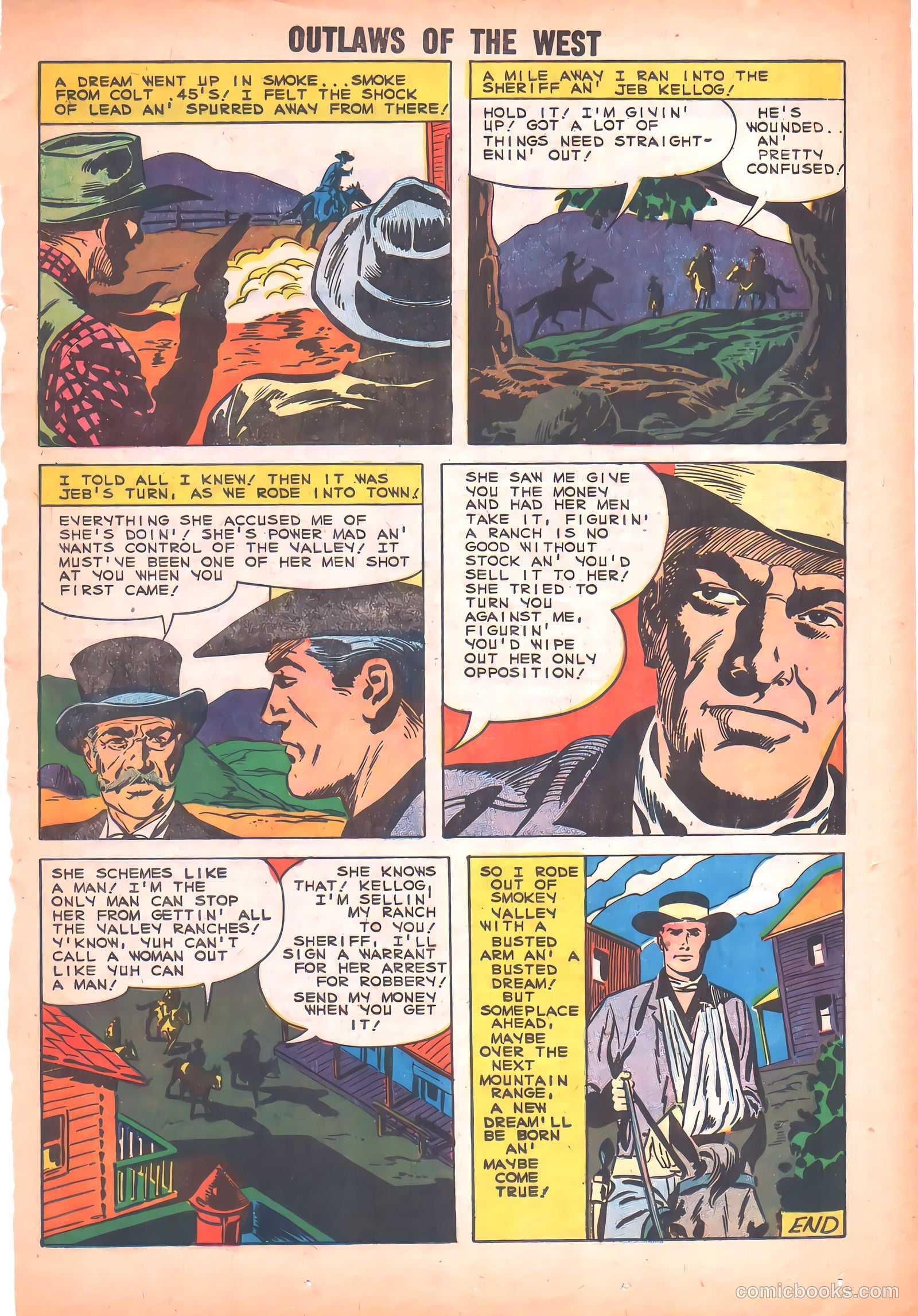 Outlaws of the West #21 — page 23 of 36