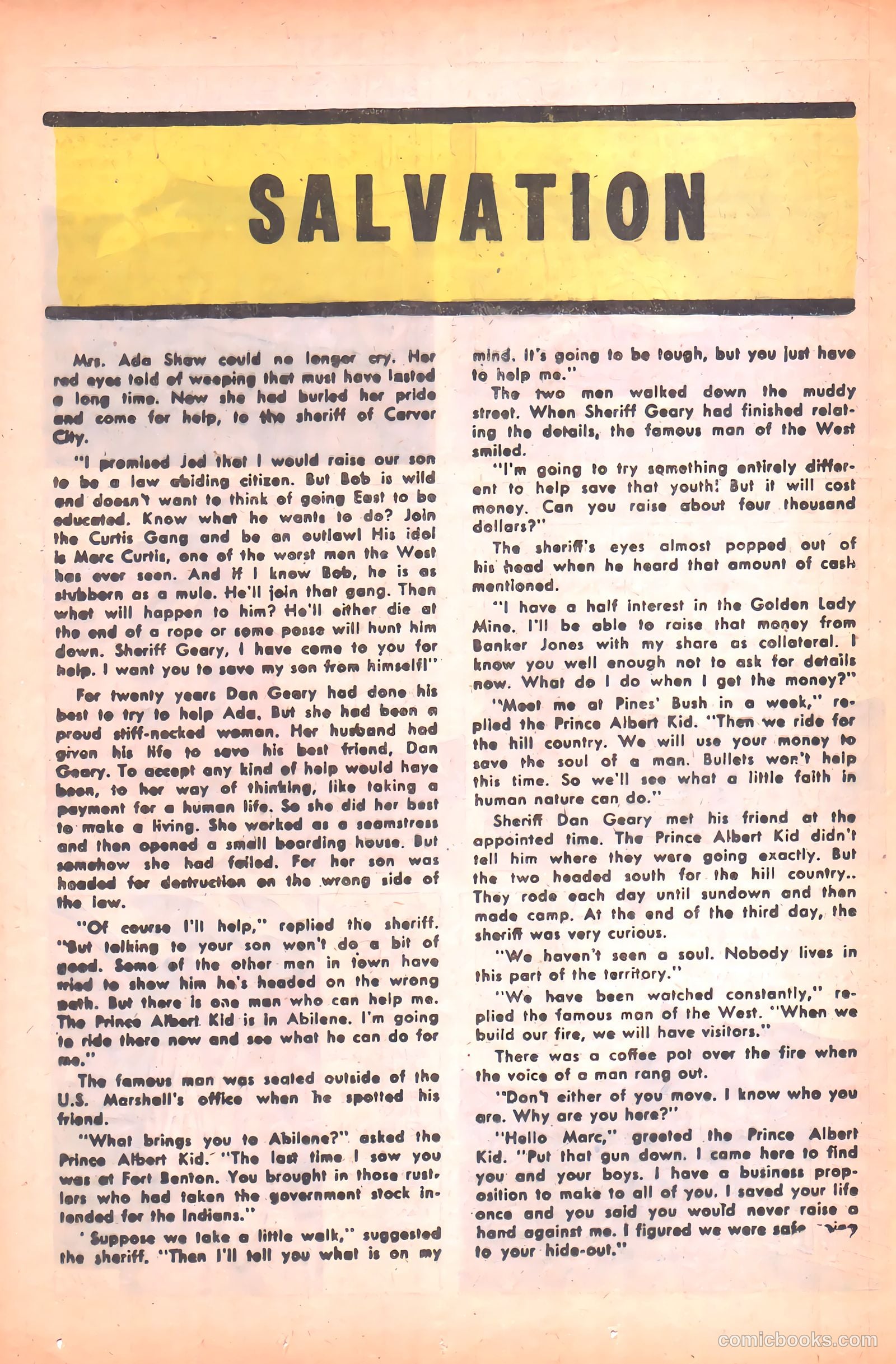 Outlaws of the West #21 — page 24 of 36